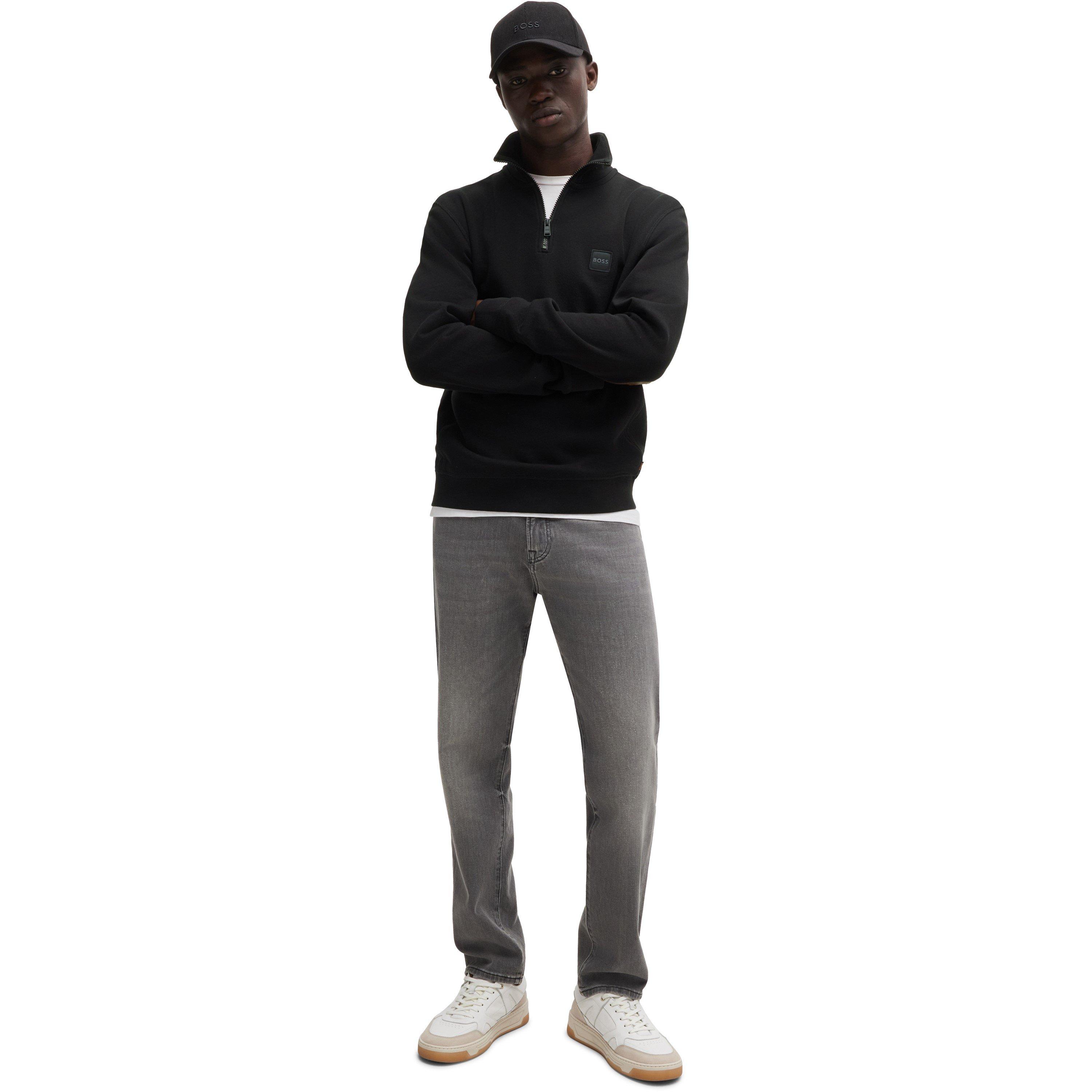 Boss | Men's Zetrust quarter Luxe Cotton Blend Sweatshirt