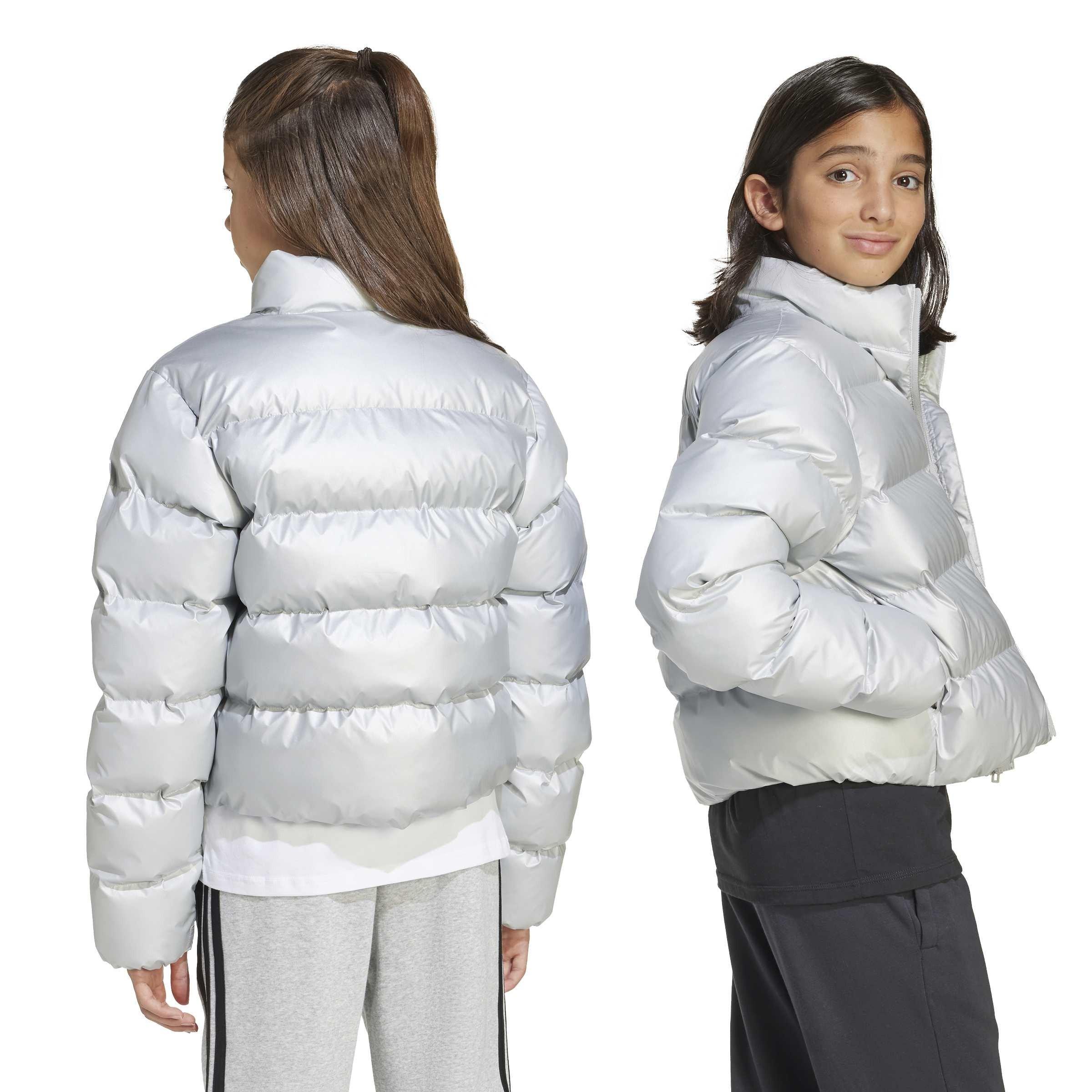 Silvmt/Blkref - adidas - Adidas J Sd Glam Jkt Jn99 - 3