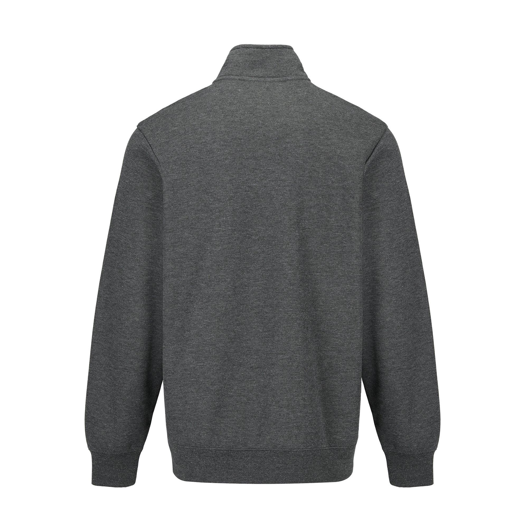 Charcoal Marl - Slazenger - Zip Fleece Mens - 2