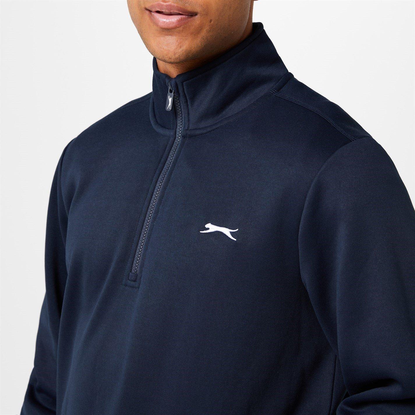Marine - Slazenger - Zip Fleece Mens - 5