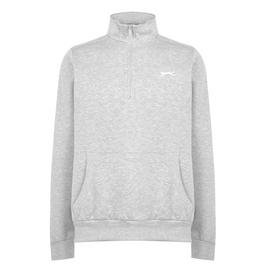 Slazenger Quarter Zip Fleece Top Mens