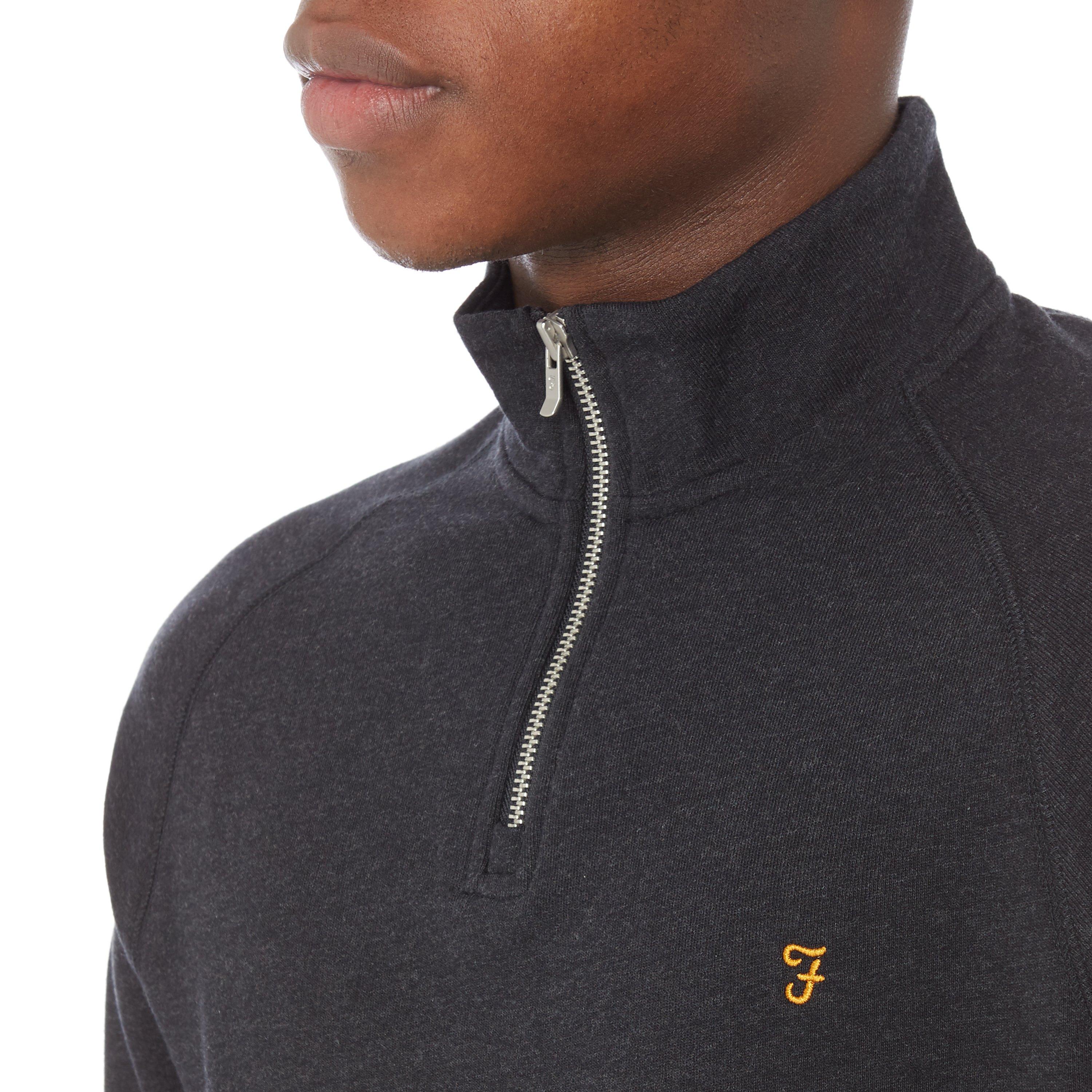 Farah | Jim Zip Jumper | 1/4 Zip Fleece Tops | FRASERS