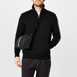 Paul Smith Painted Stripe Zip Sweatshirt