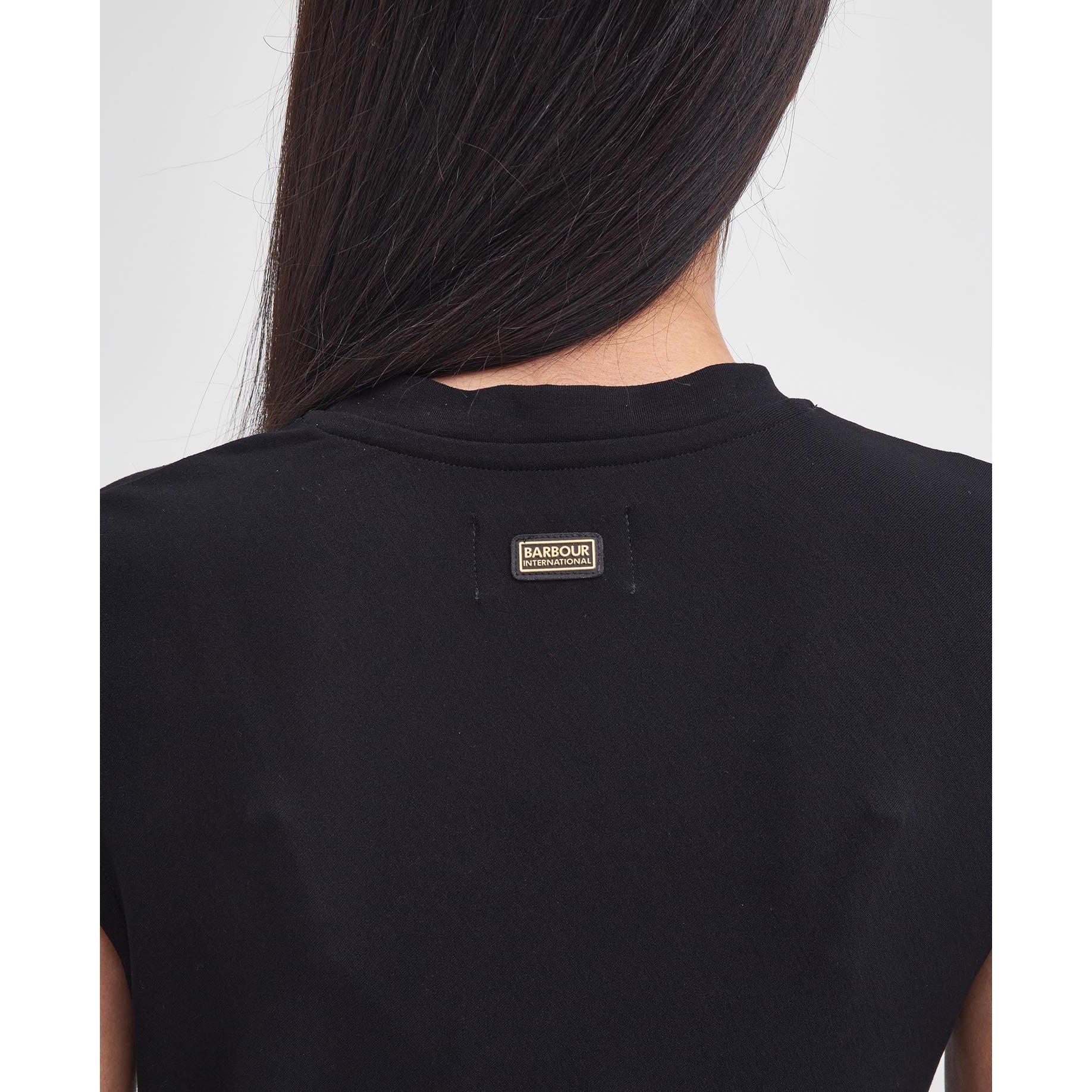 Black - Barbour International - Callie Midi Dress - 6