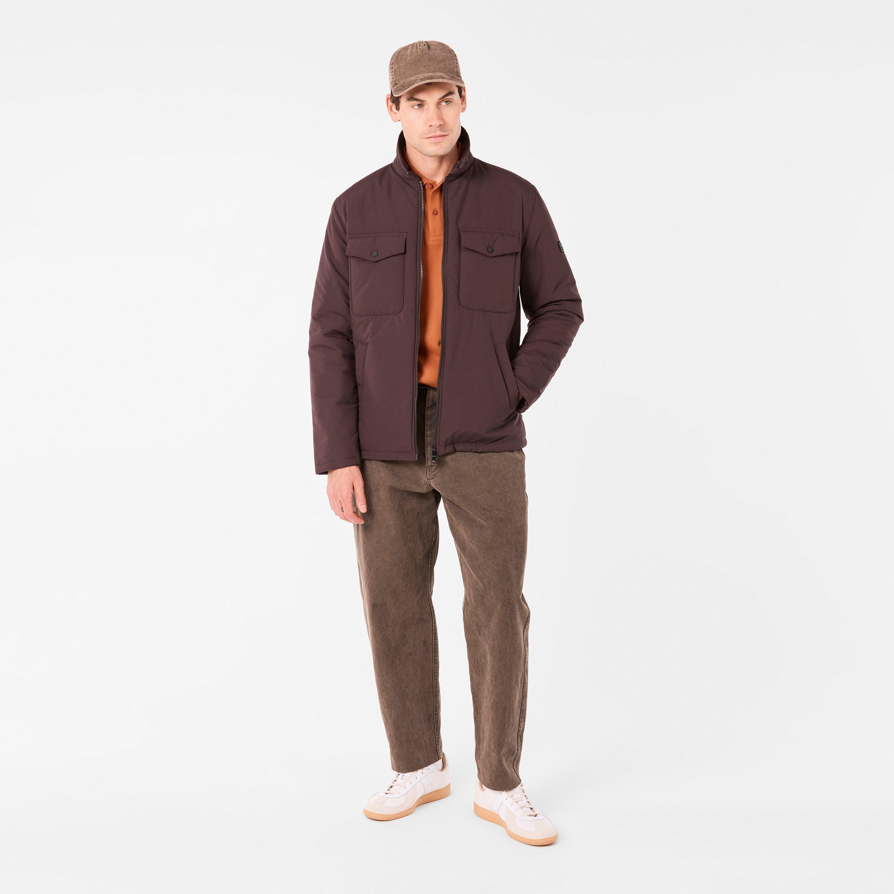 Barbour International Men's Distill Quilted Long Sleeve Overshirt