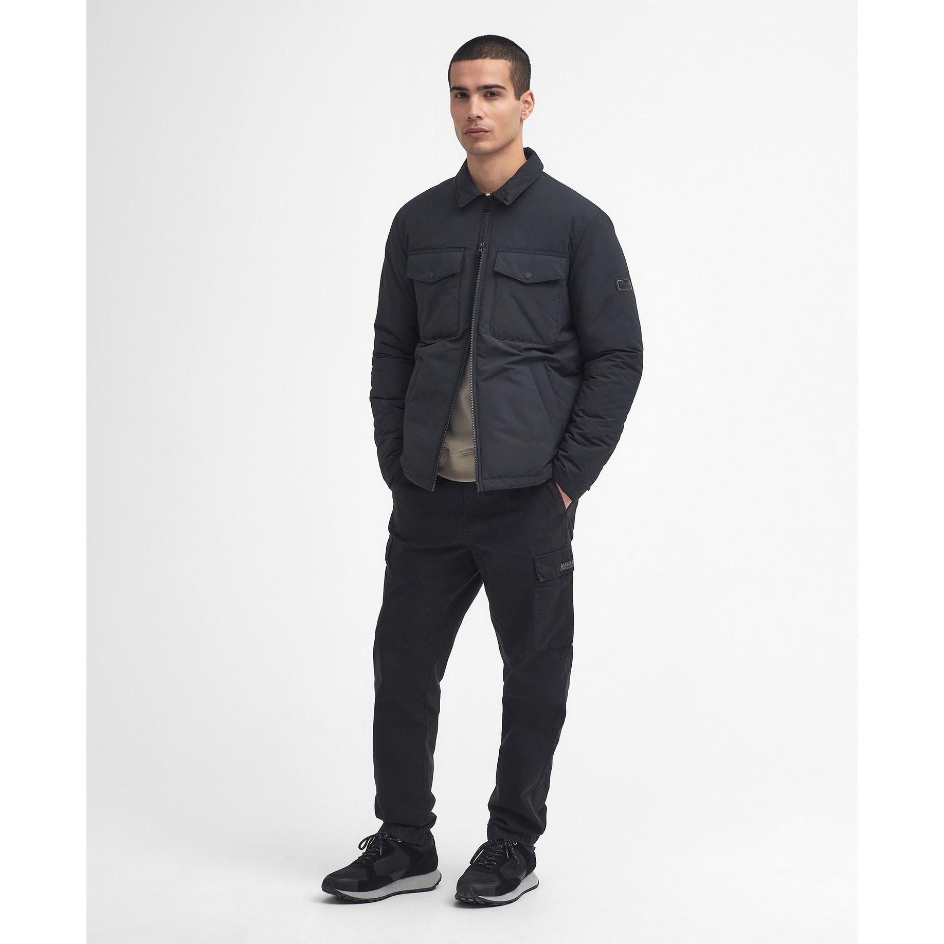 Black BK11 - Barbour International - Distill Quilted Jacket - 7