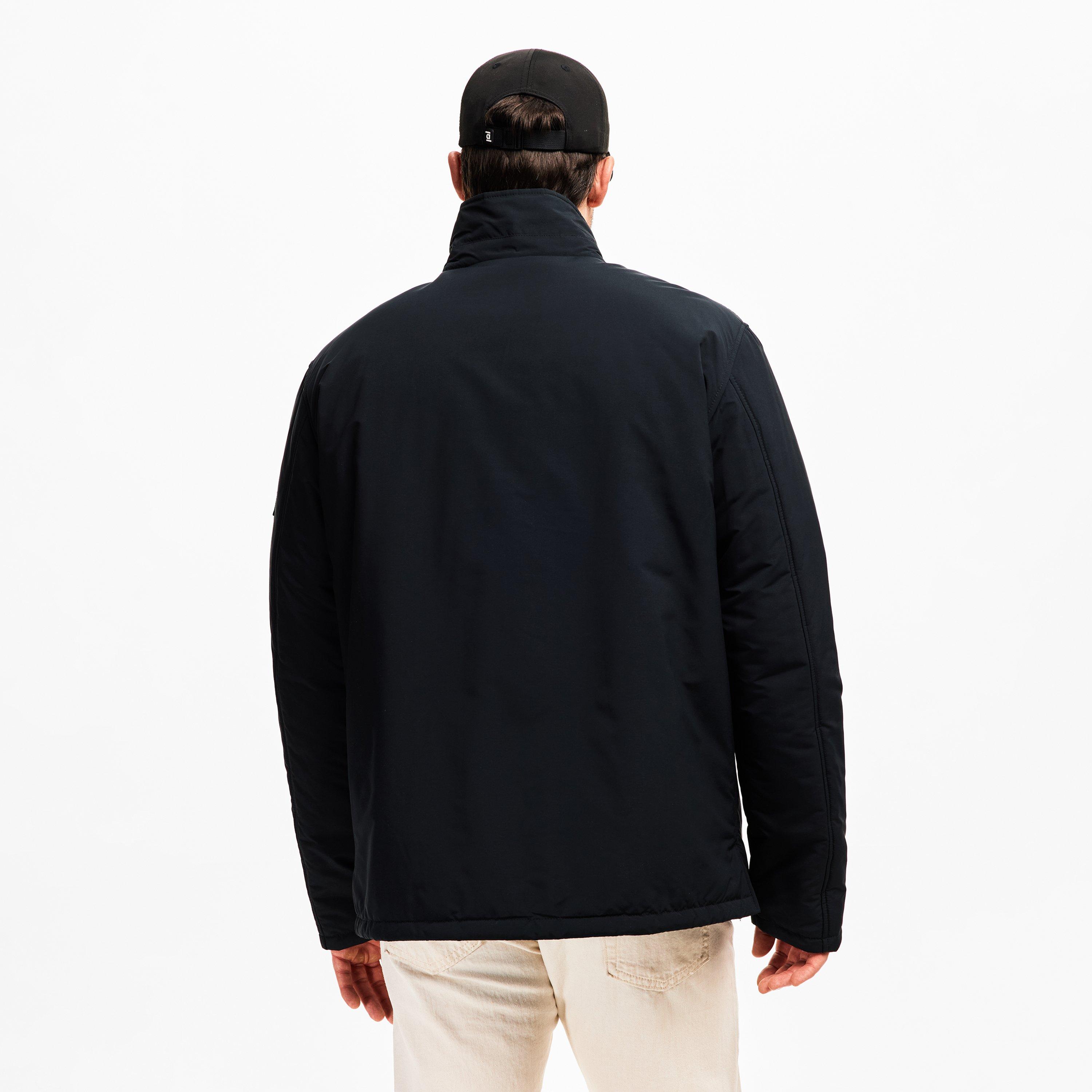 Black BK11 - Barbour International - Men's Distill Quilted Long Sleeve Overshirt - 4