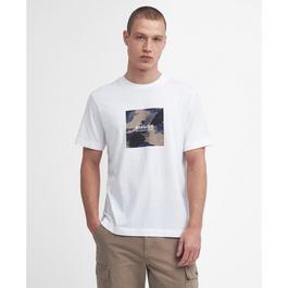 Barbour International Camo Block T Shirt