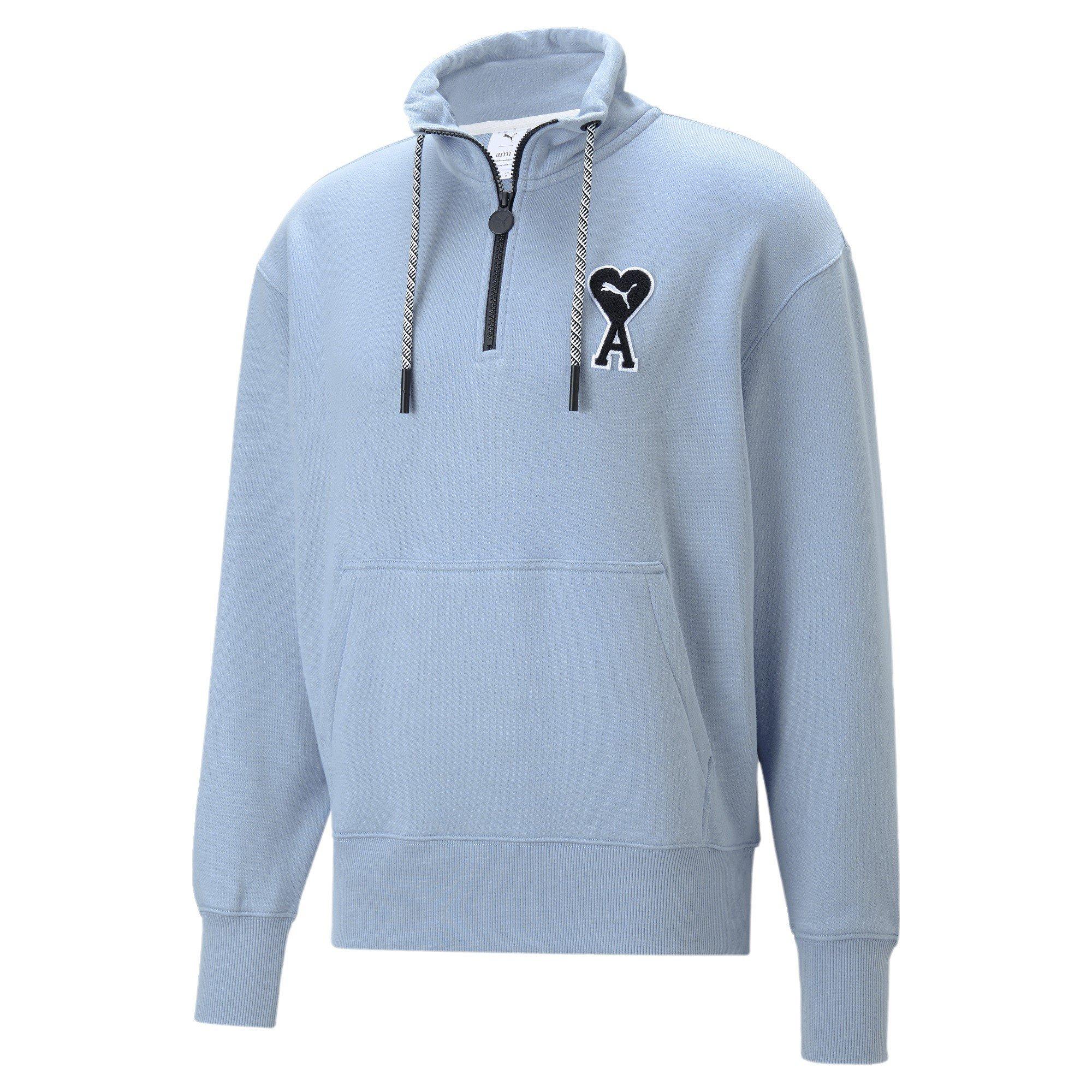 【中古】AMI x PUMA★Half-Zip Sweatshirt アミパリス 中古】AMI x PUMA☆Half-Zip Sweatshirt アミパリス