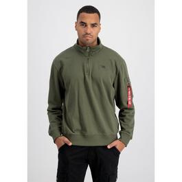 Alpha Industries X Fit Quarter Zip Fleece