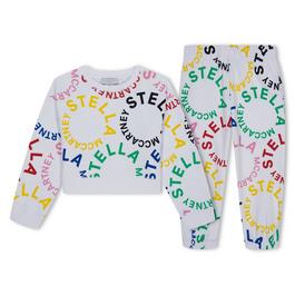 Stella McCartney Ring Logo Tracksuit Set Girls