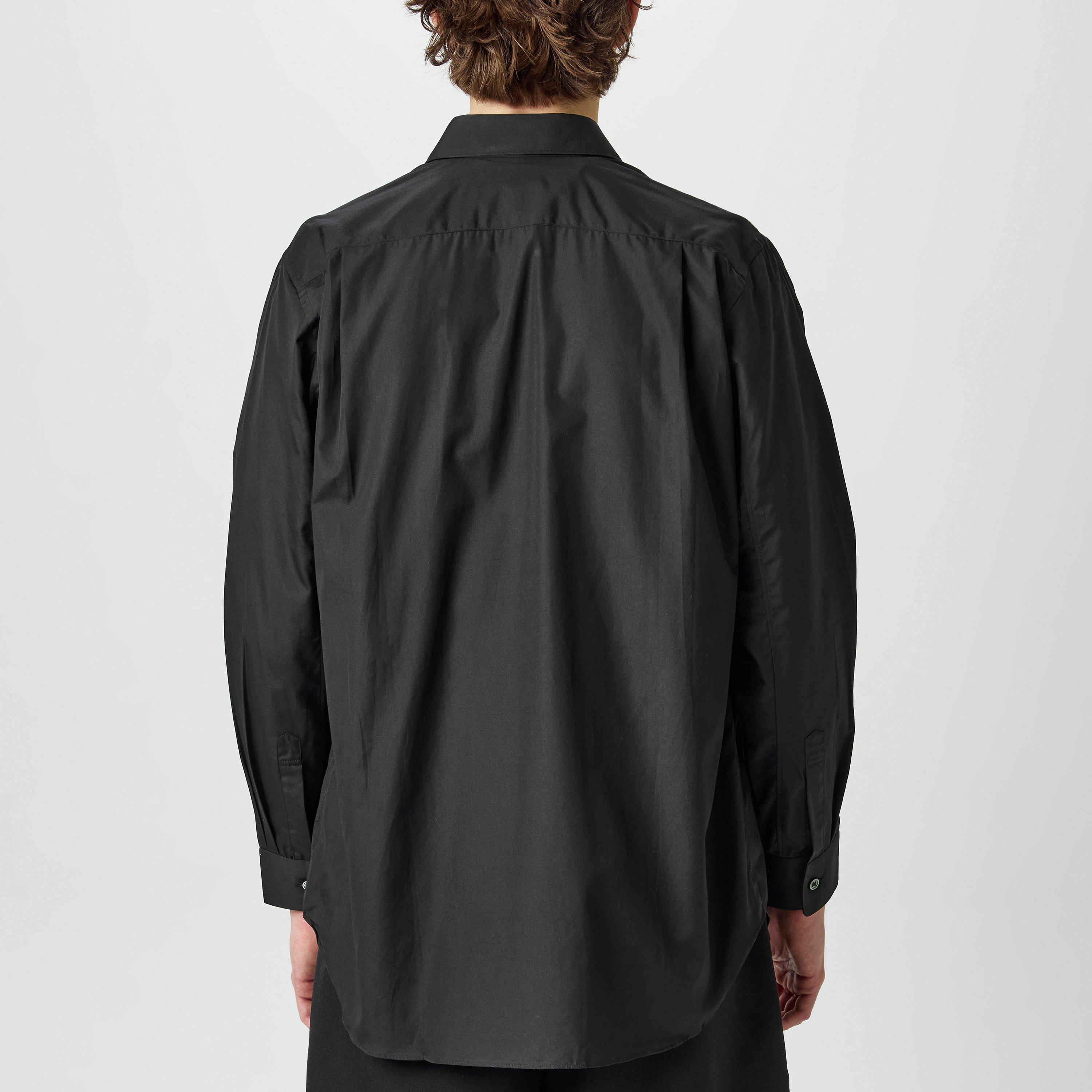 Black - Comme des Garcons PLAY - Black Heart Shirt - 4