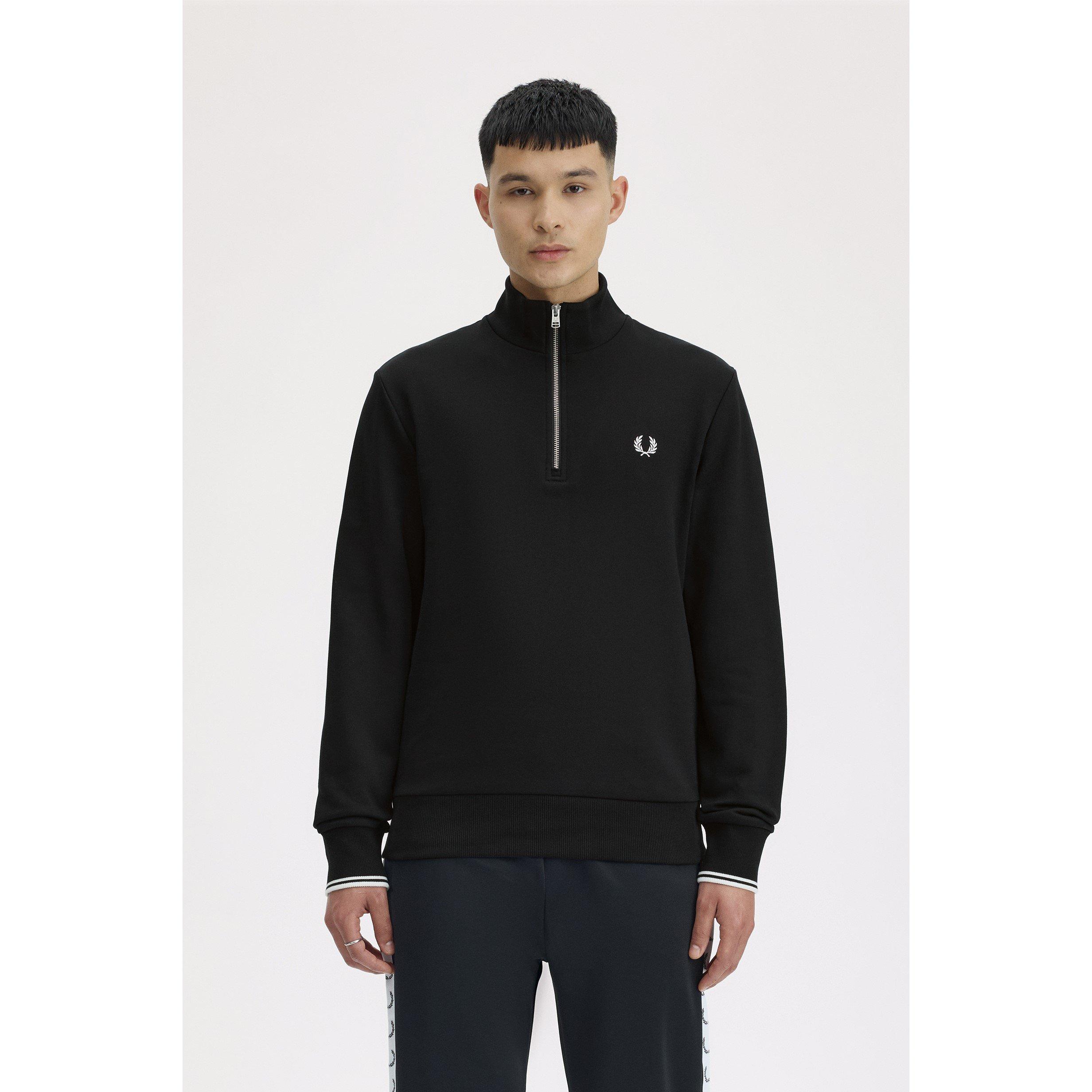 Black 102 - Fred Perry - FredPerry Half Zip Top - 3