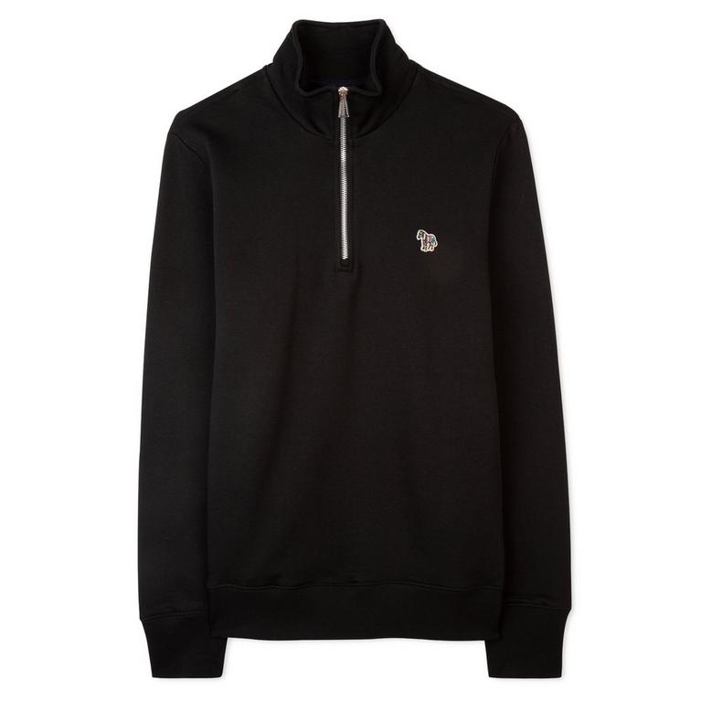 PS Paul Smith | Half Zip Sweatshirt | 1/4 Zip Fleece Tops PS Paul Smith | Half Zip Sweatshirt | 1/4 Zip Fleece Tops