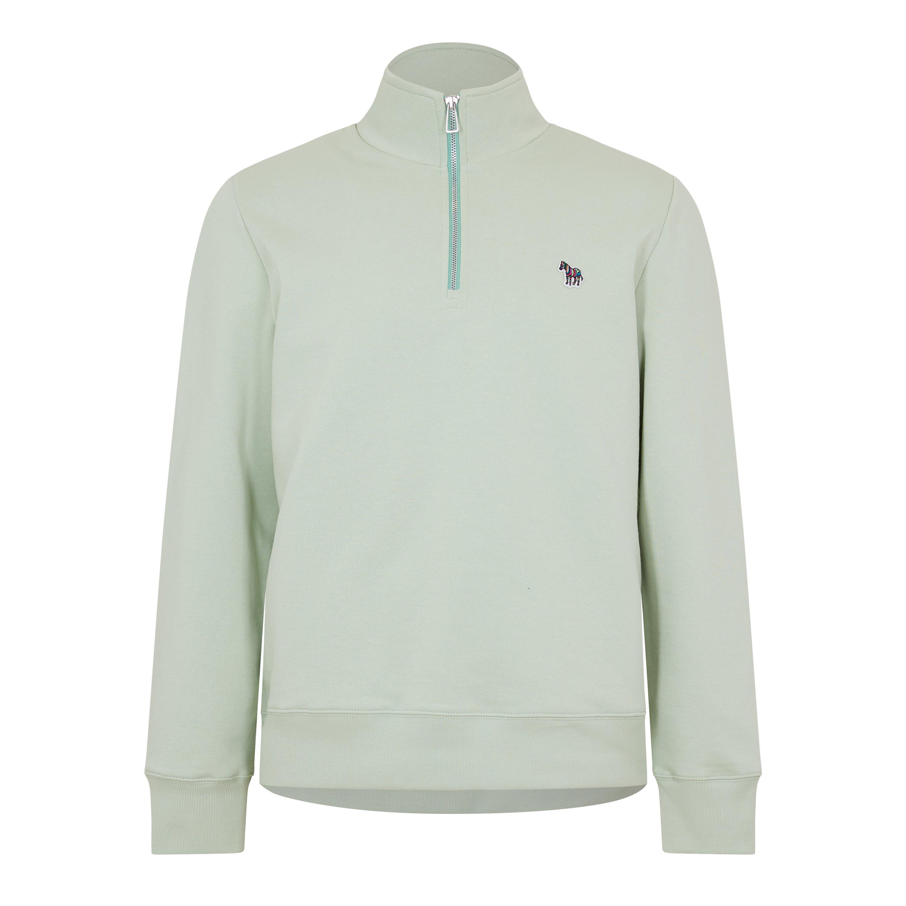 Ps Paul Smith Men's Half Zip Sweatshirt - Green 30 - 2XL