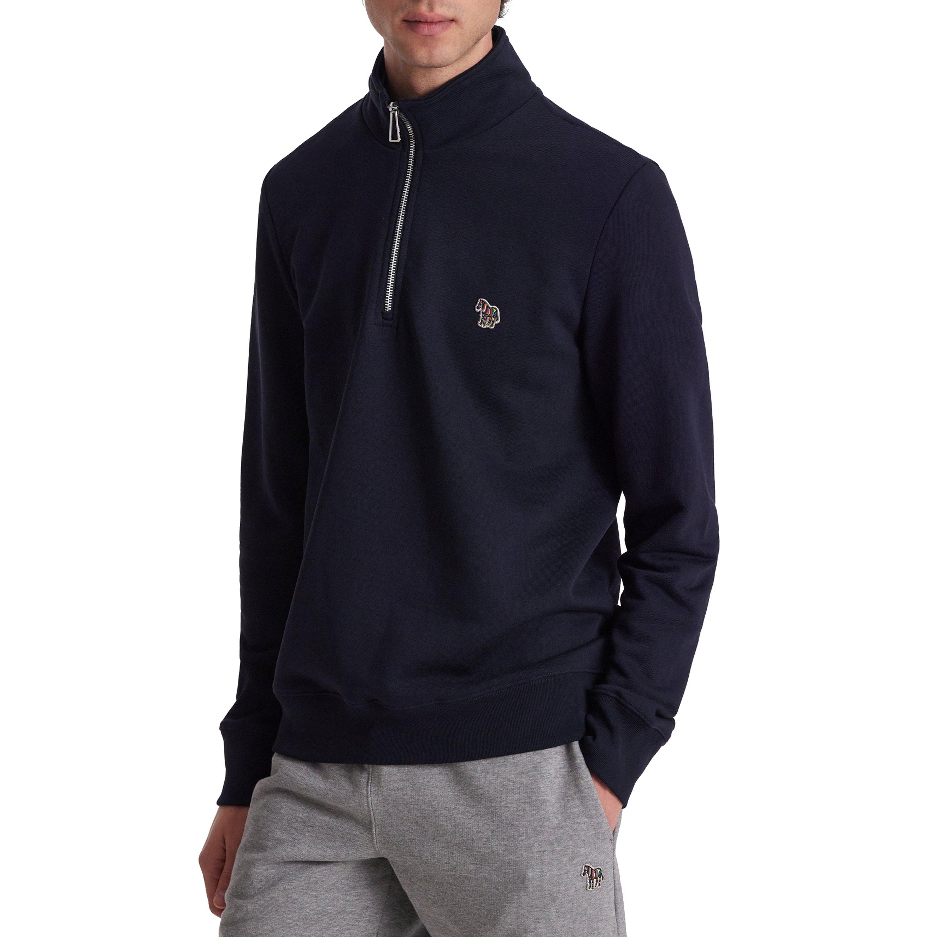 Navy 49 - PS Paul Smith - Half Zip Sweatshirt - 3