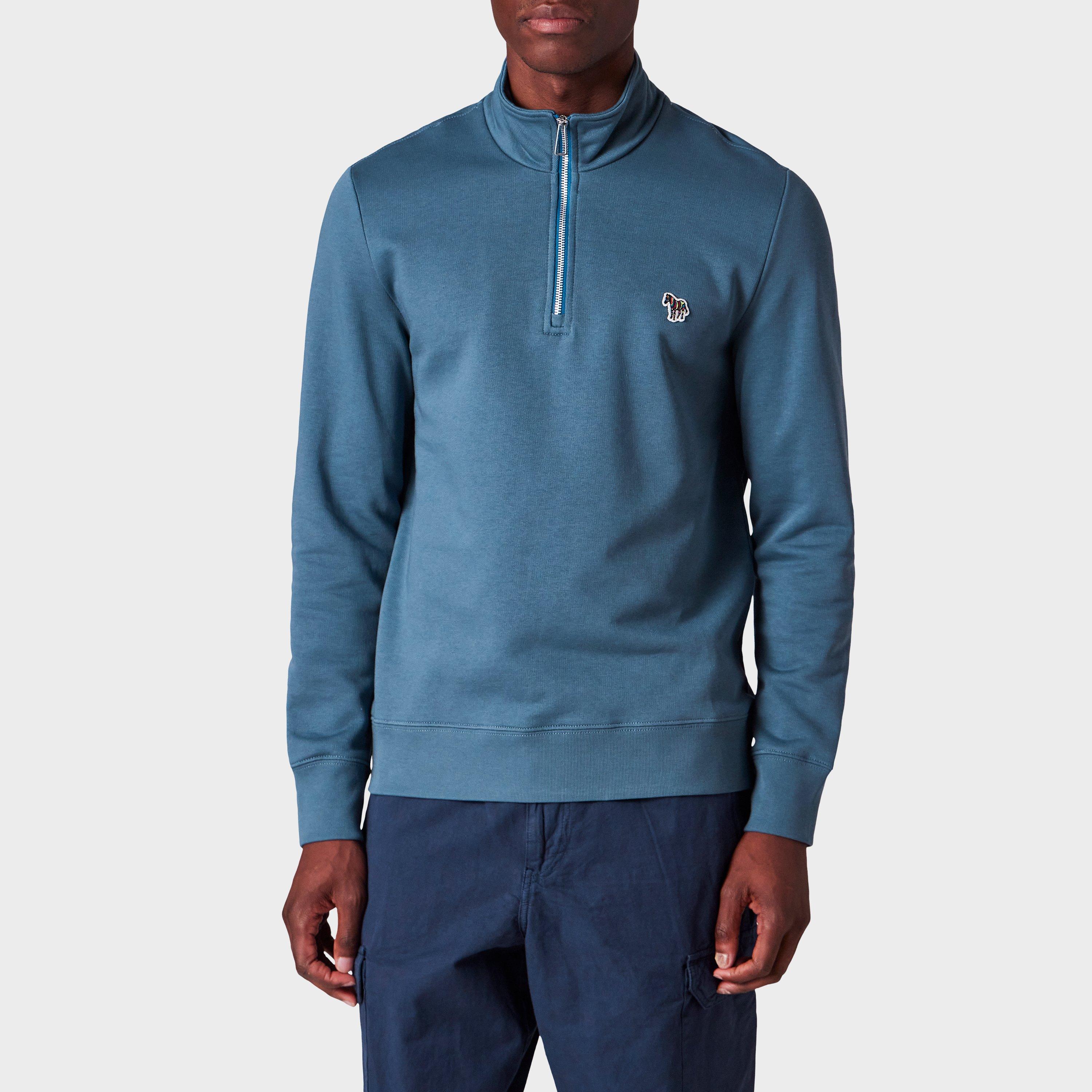 PS Paul Smith Half Zip Sweatshirt - Blue 44G - L