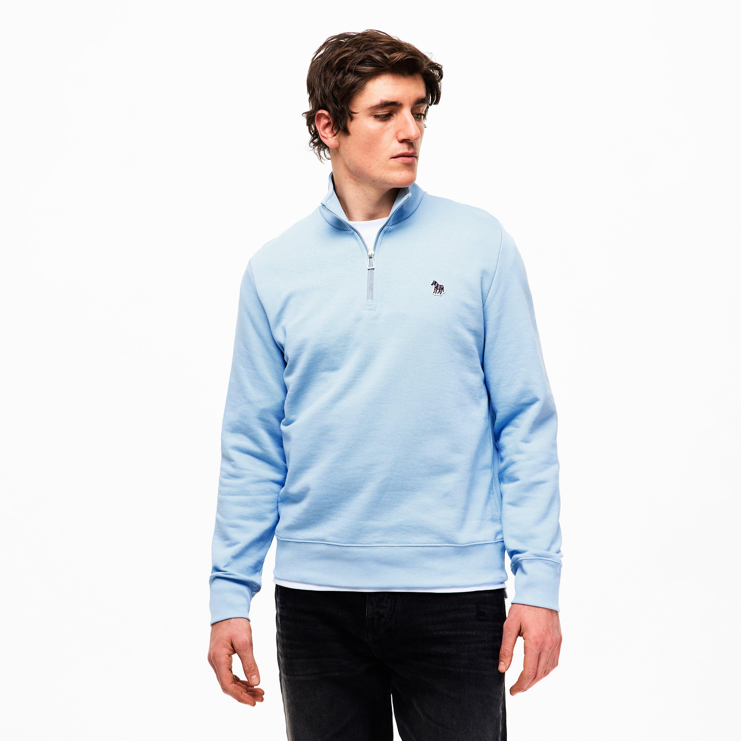 Blue 41E - PS Paul Smith - Half Zip Sweatshirt - 3