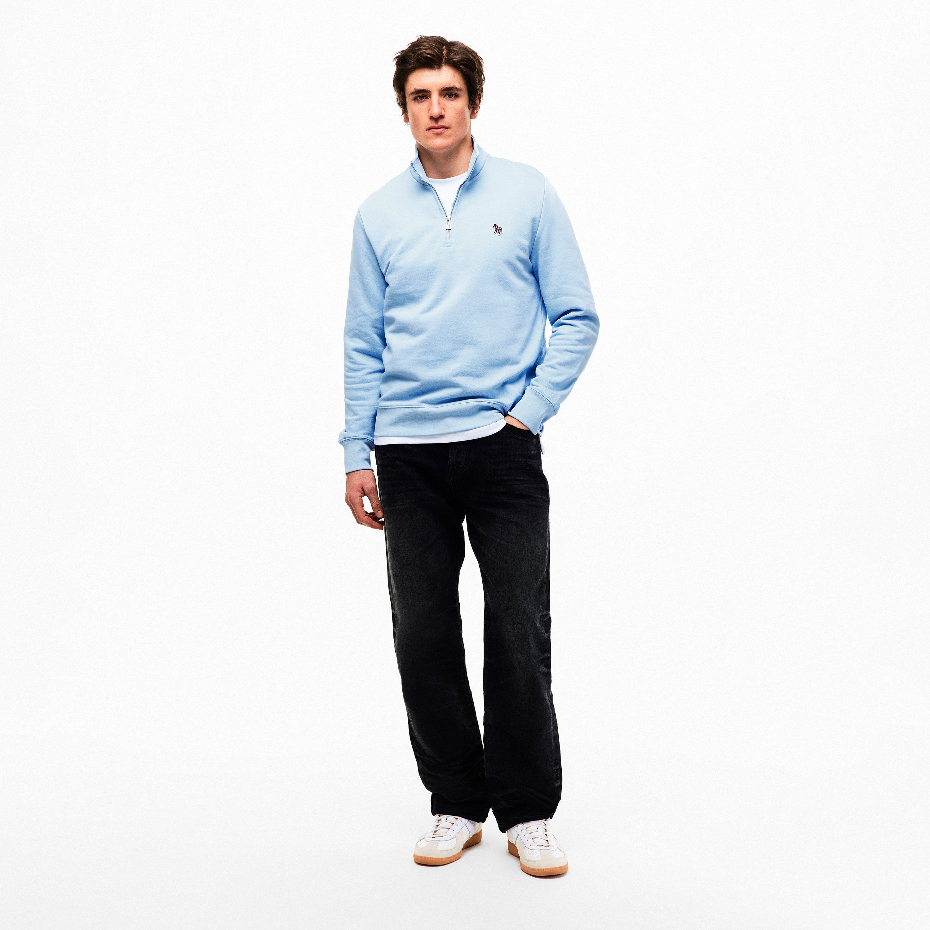 Blue 41E - PS Paul Smith - Half Zip Sweatshirt - 6