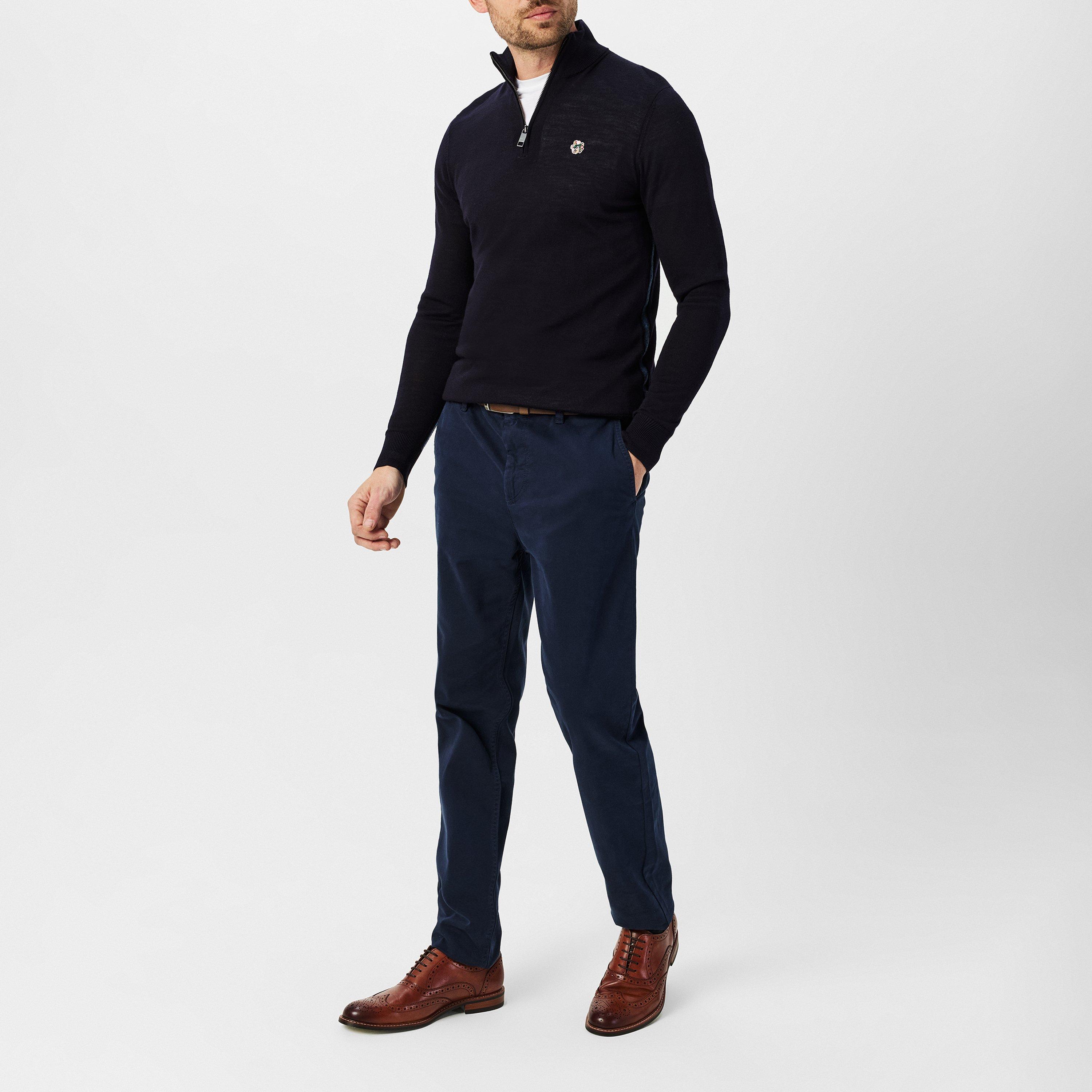 Blu navy - Ted Baker - Tooting Zip Top - 6