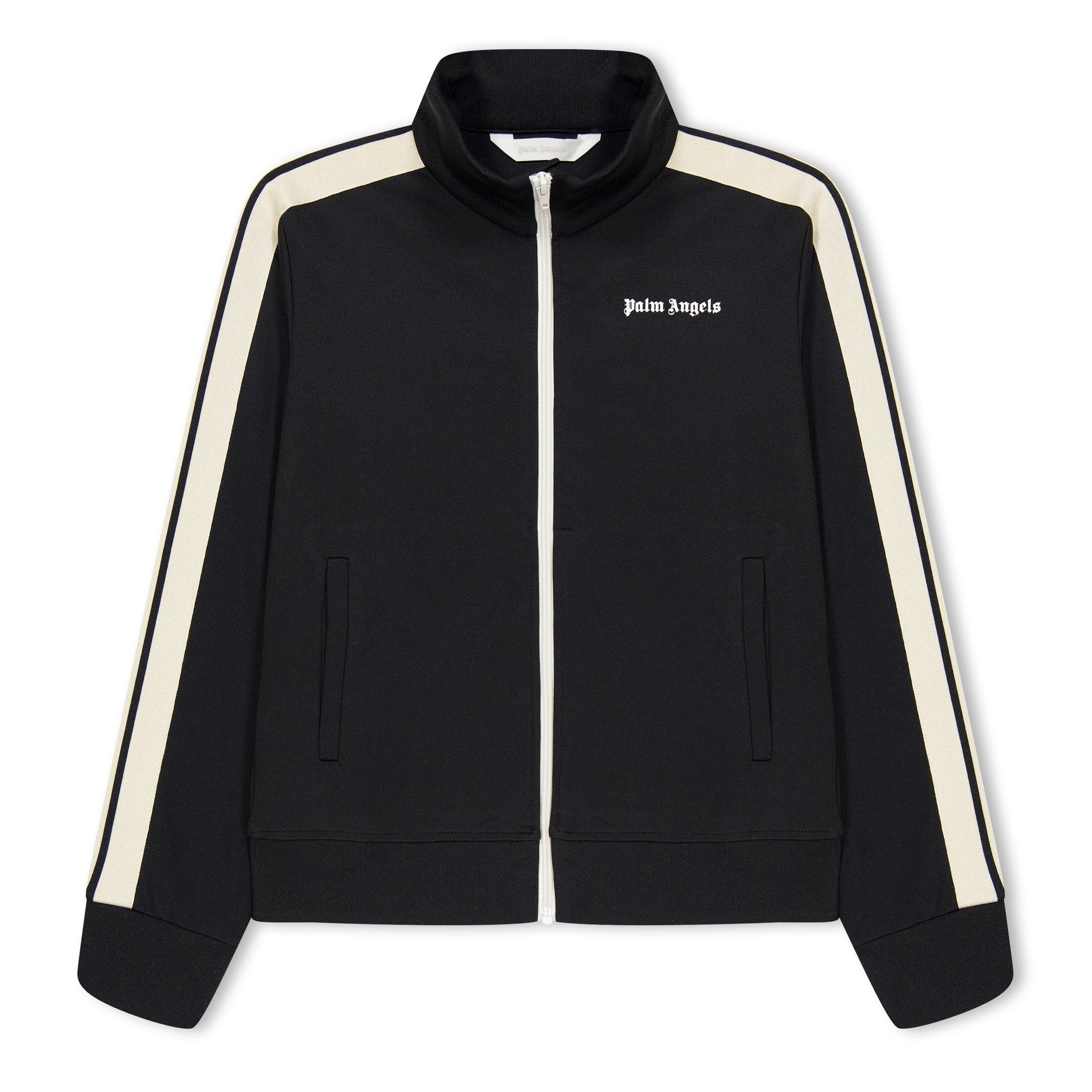 Palm Angels  Kids ' Class Tracksuit Top - Black Wht 1003 - 12Y