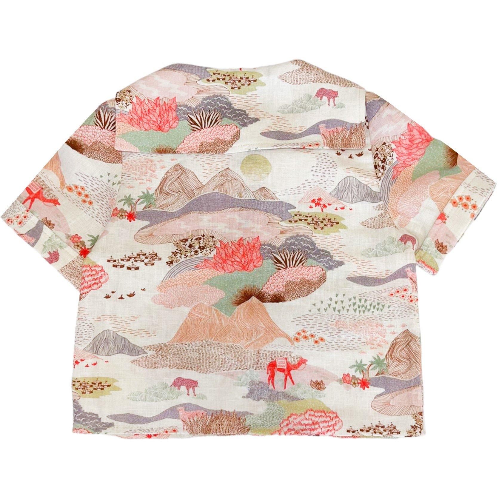 Print - RaspberryPlum - Kids' Danica Long-Sleeve Blouse - 4