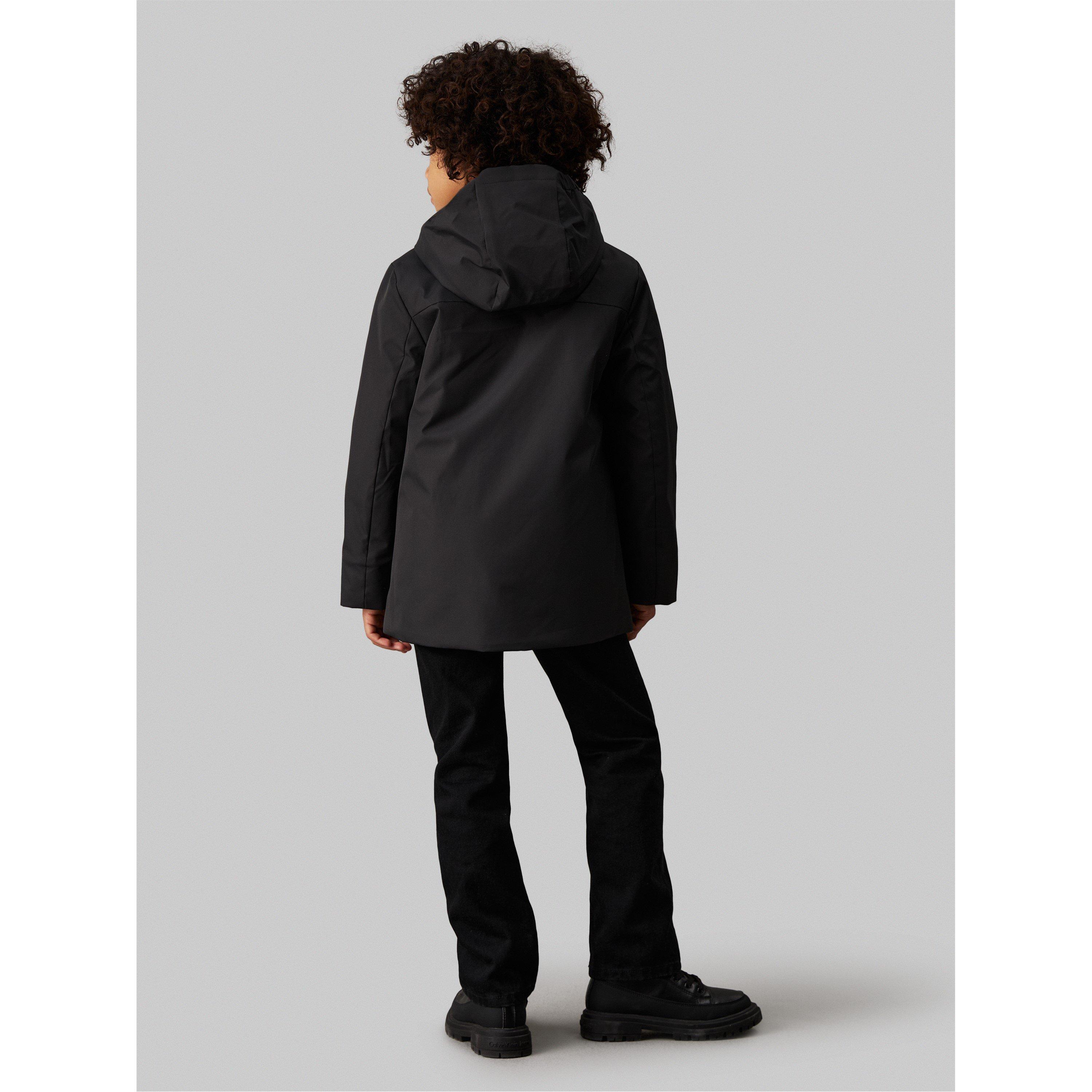 CK Black BEH - Calvin Klein Jeans - Hooded Jacket Juniors - 3