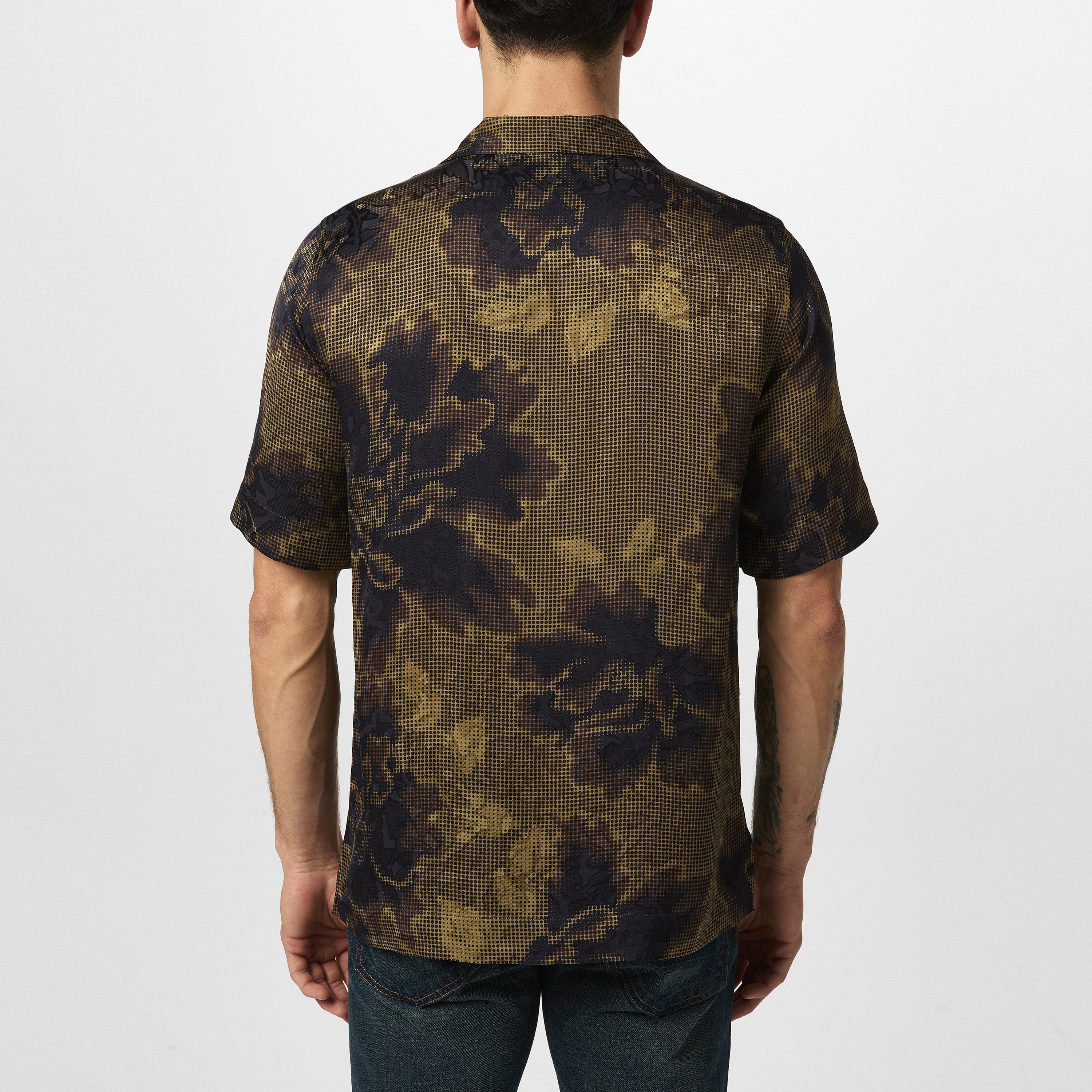 Brown 703 - Dries Van Noten - Dvn Carltone Short Sleeve Shirt Mens - 3