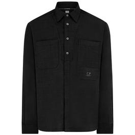 CP Company Long Sleeve Wool Gabardine Shirt