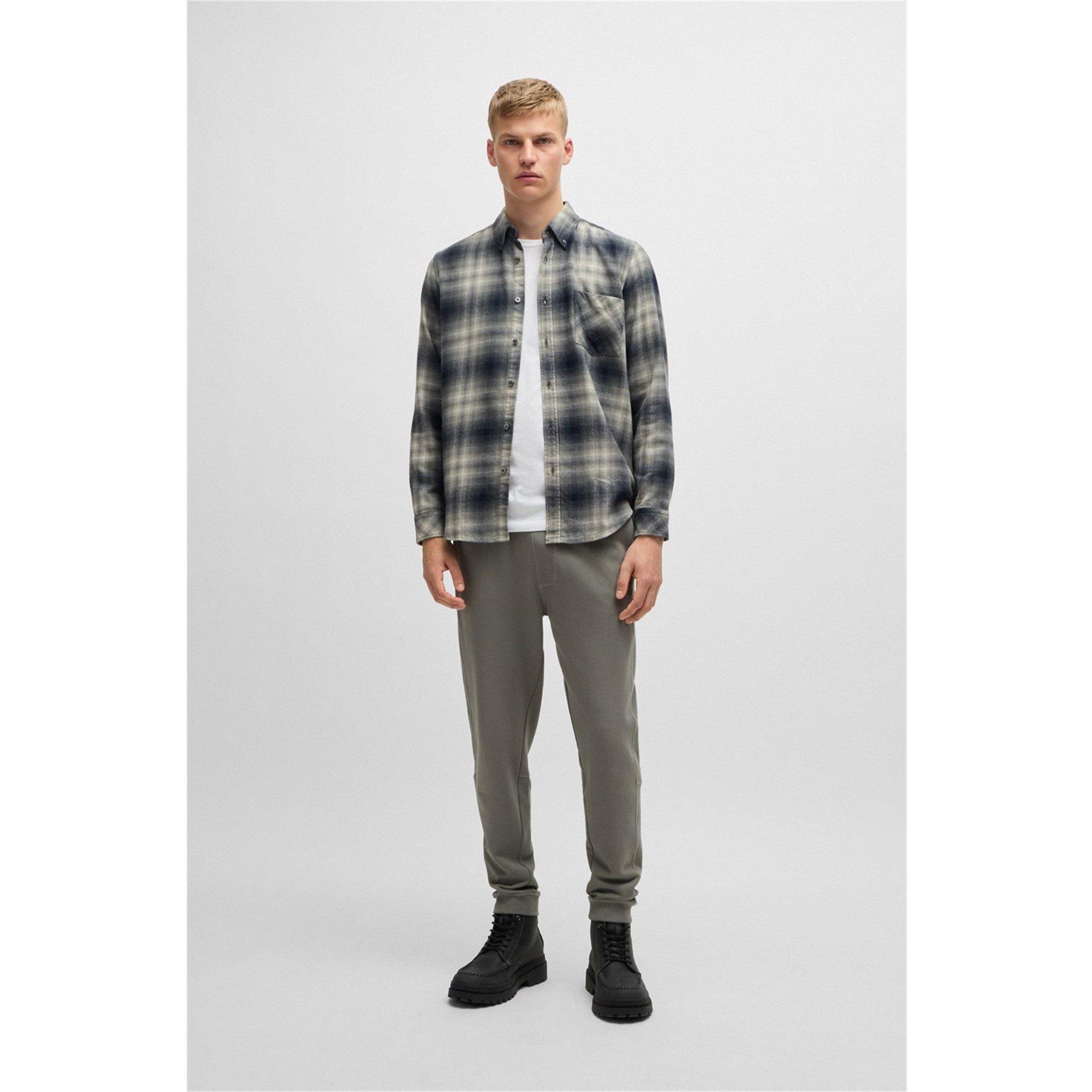 HBO Rickert M Sn44 - Boss - Men's Rickert M Patterned Long-Sleeve Shirt - 5