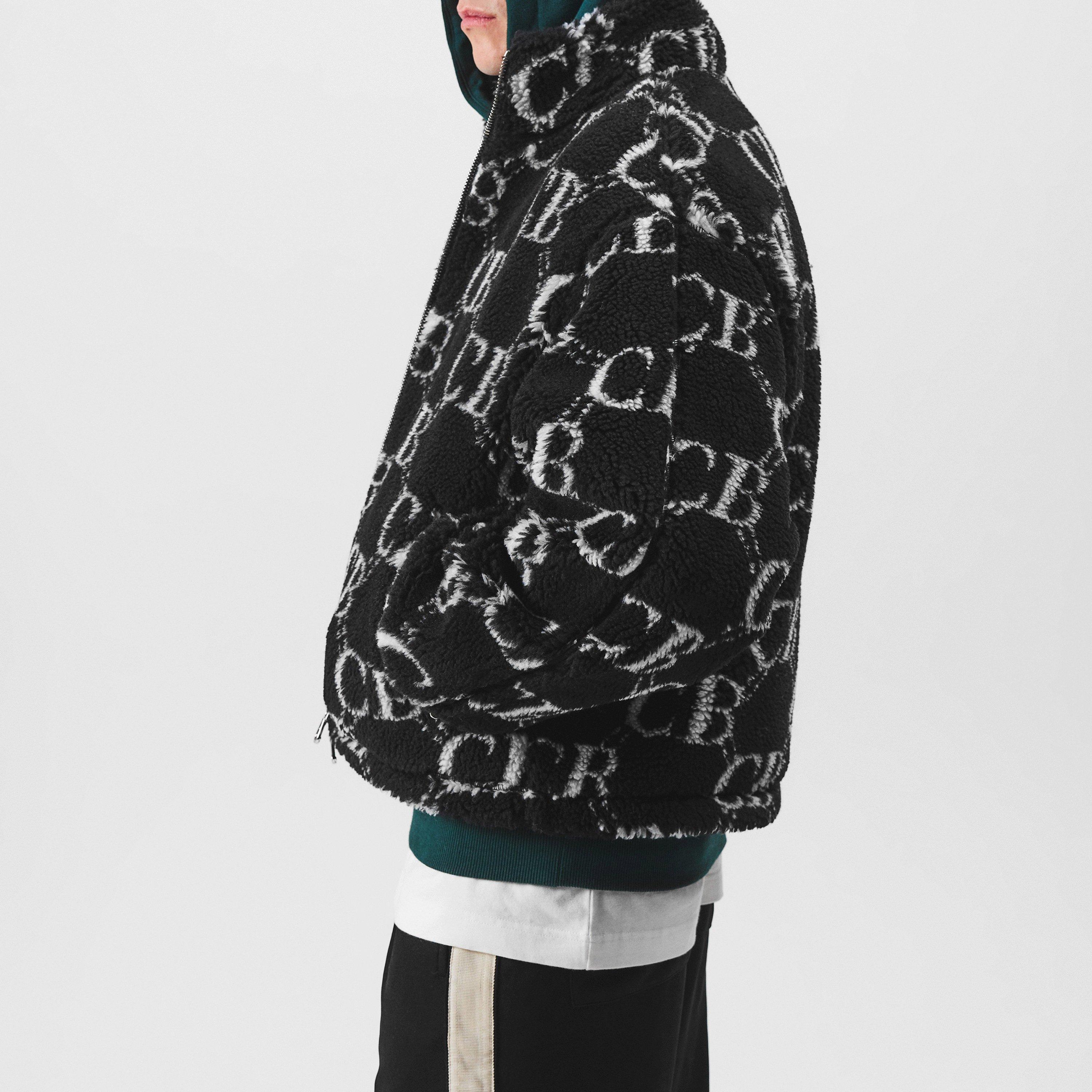 Black - Cole Buxton - Cb Monogram Fleece - 2