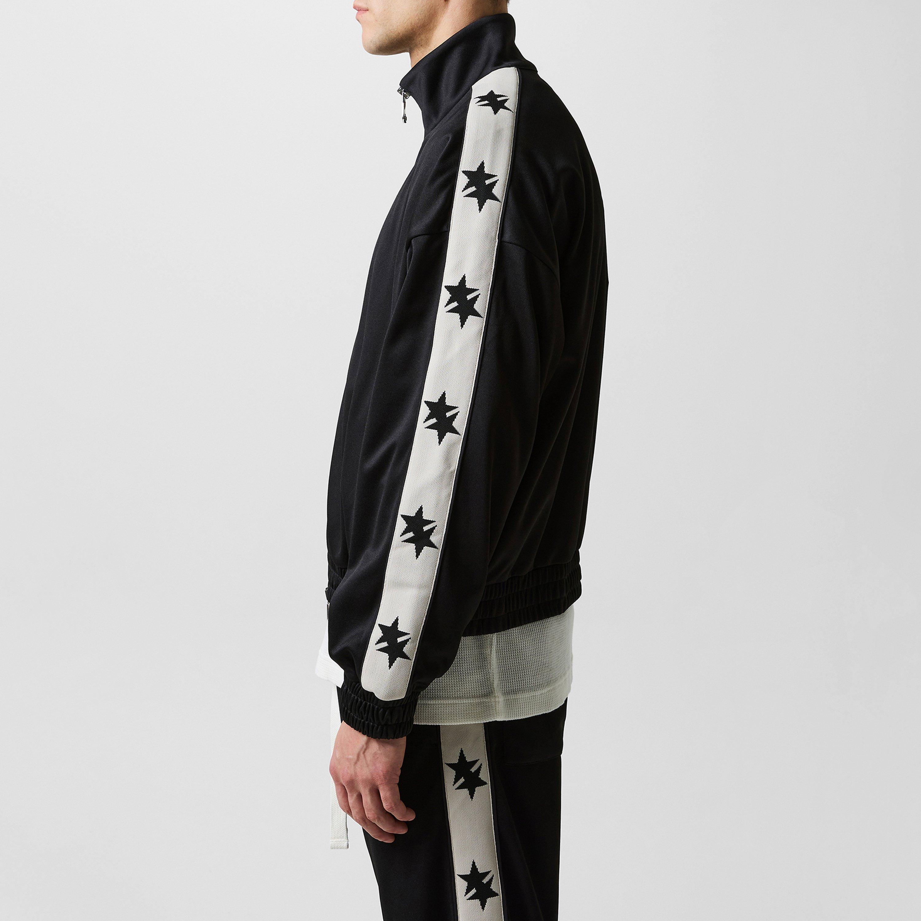 Black - Cole Buxton - Two Star Track Jacket - 2