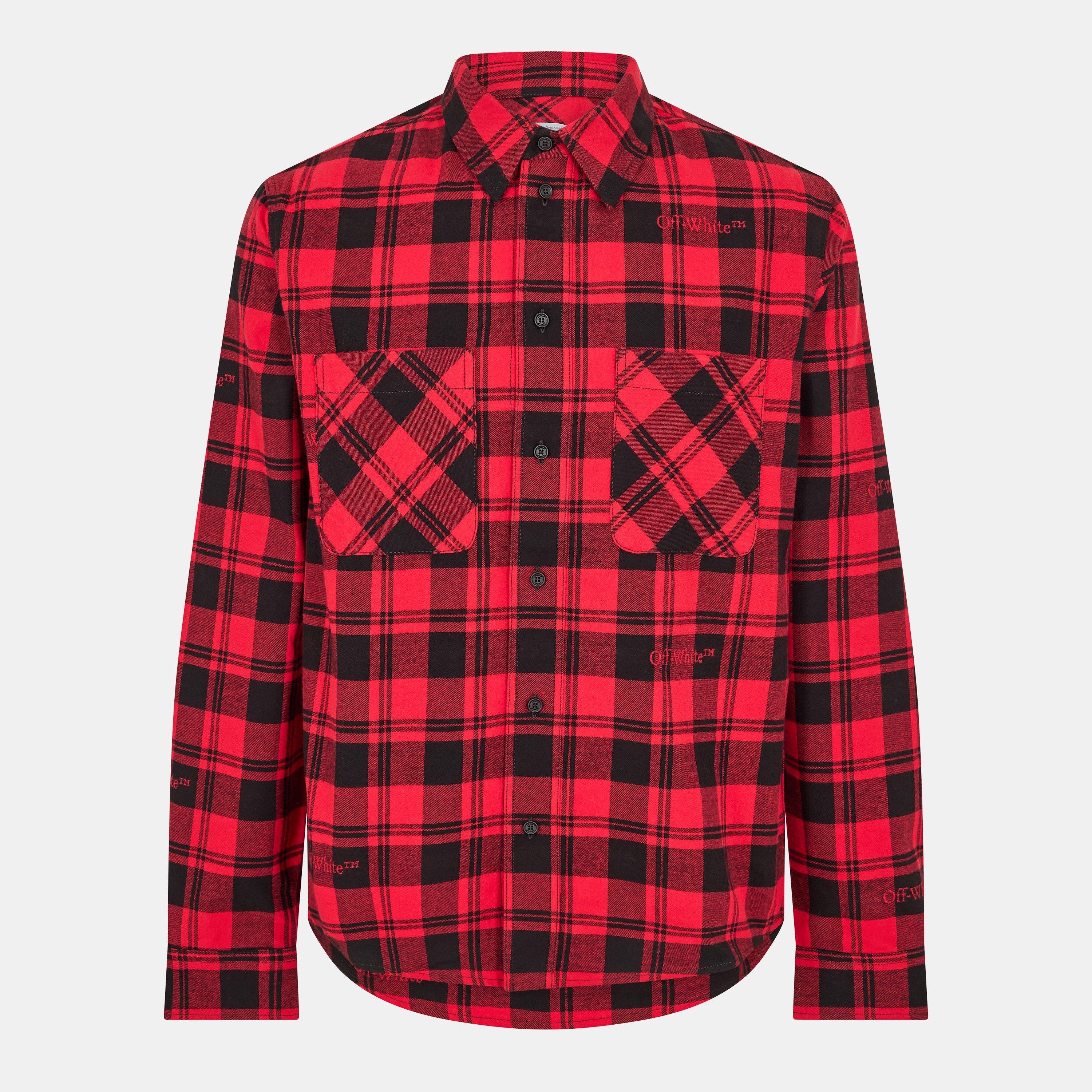 Off White | Check Shirt | Patterned Shirt - Long Sleeve