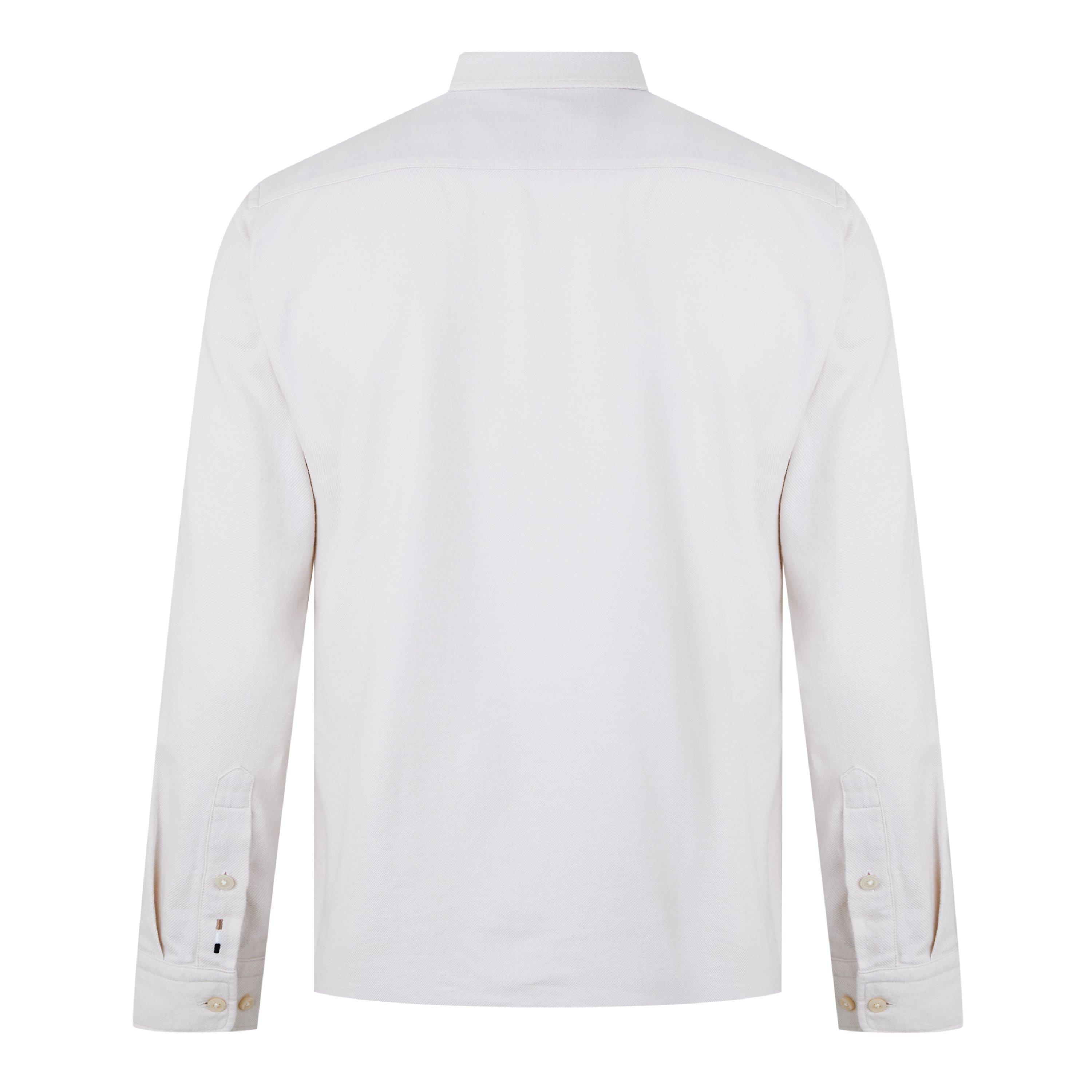 Open White 131 - Boss - Men's C Roan Kent C4 Plain Long-Sleeve Shirt - 2