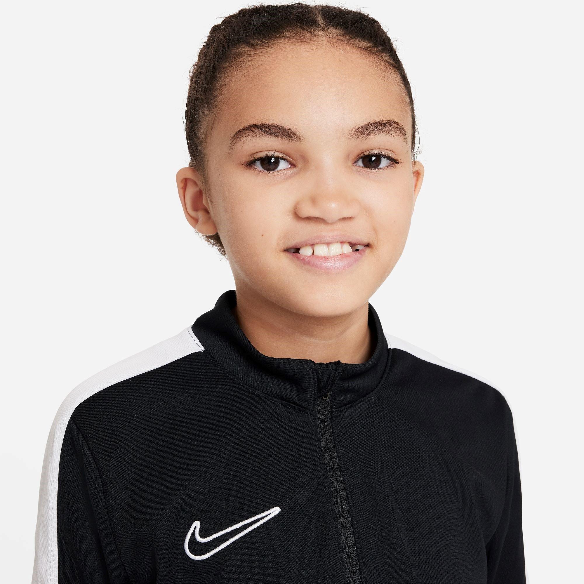 NERO/BIANCO/BIANCO - Nike - Dri-FIT Academy Big Kids' Soccer Drill Top (Stock) - 3