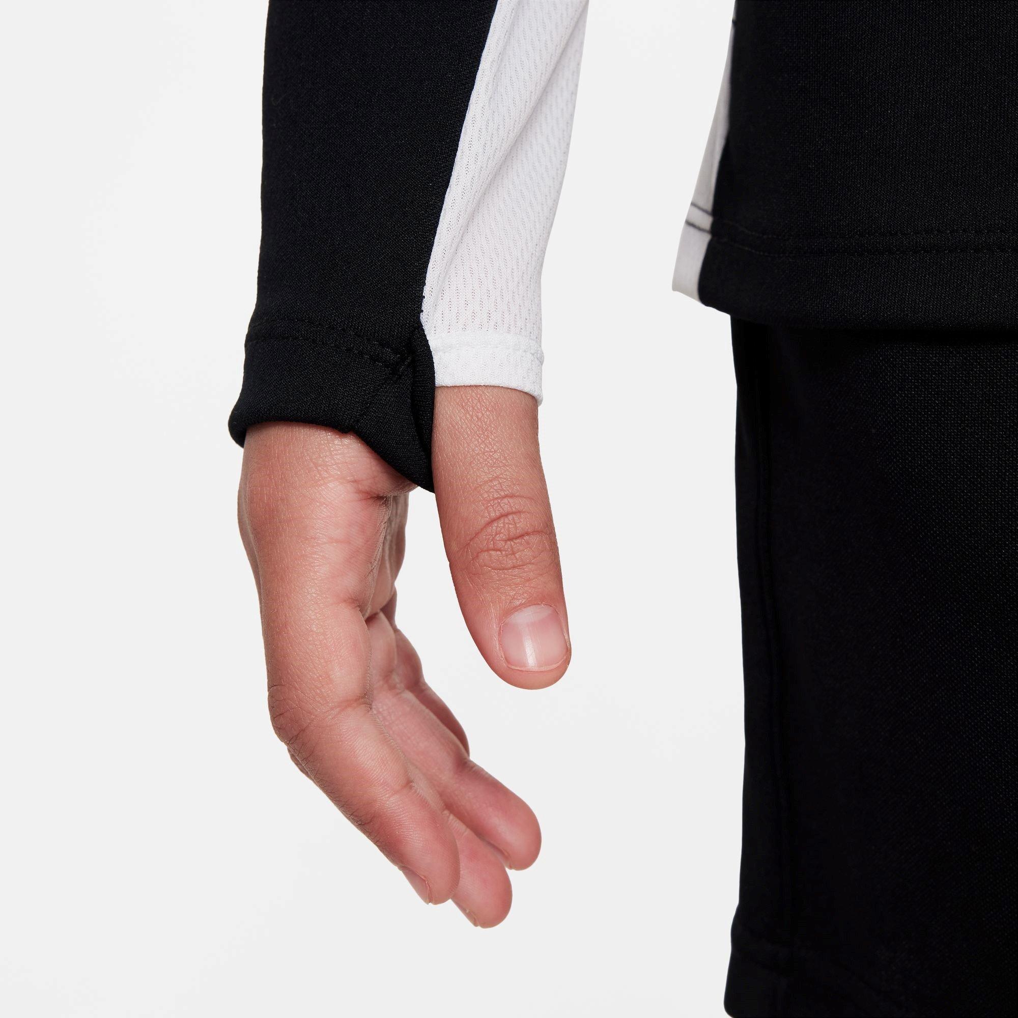 NERO/BIANCO/BIANCO - Nike - Dri-FIT Academy Big Kids' Soccer Drill Top (Stock) - 4