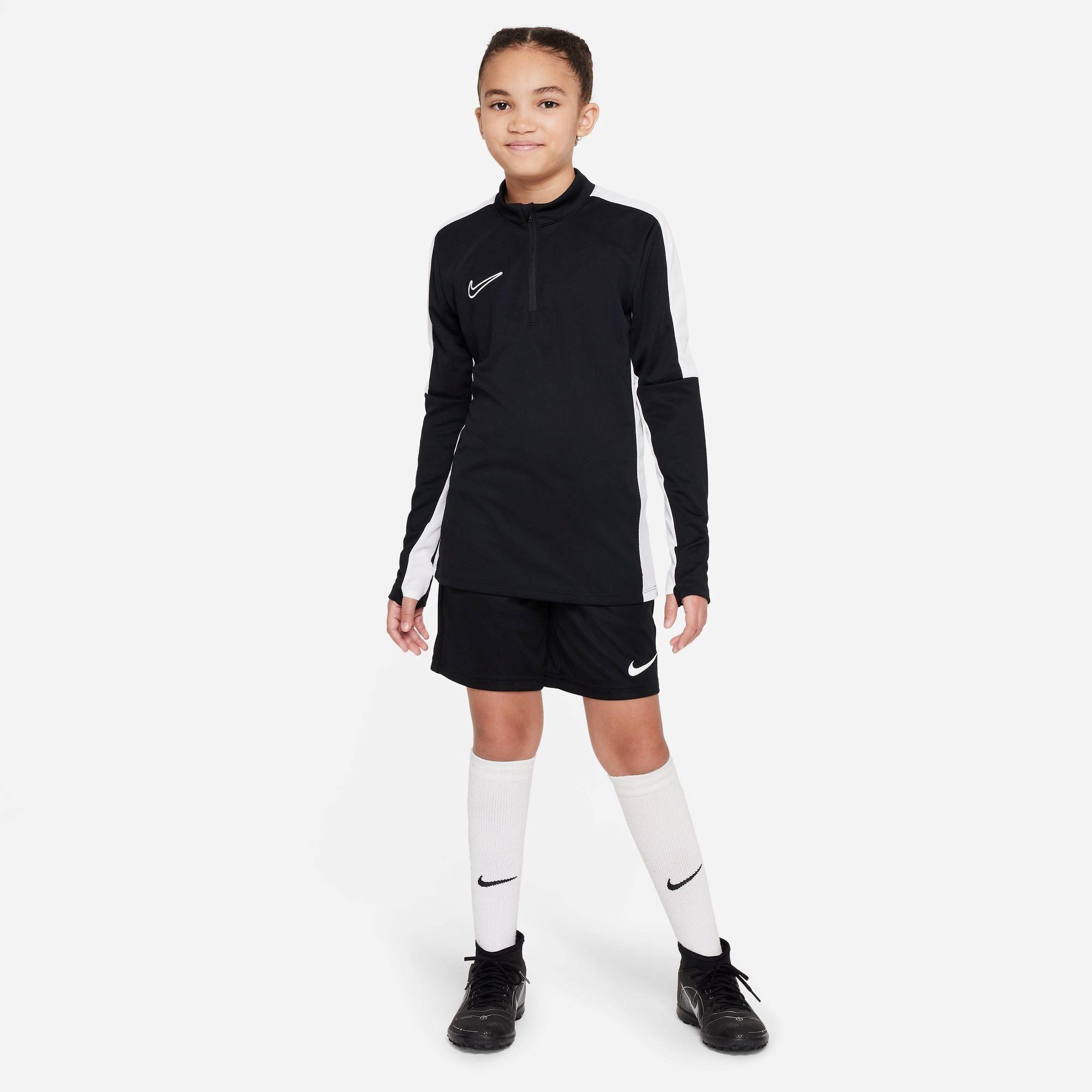 NERO/BIANCO/BIANCO - Nike - Dri-FIT Academy Big Kids' Soccer Drill Top (Stock) - 5