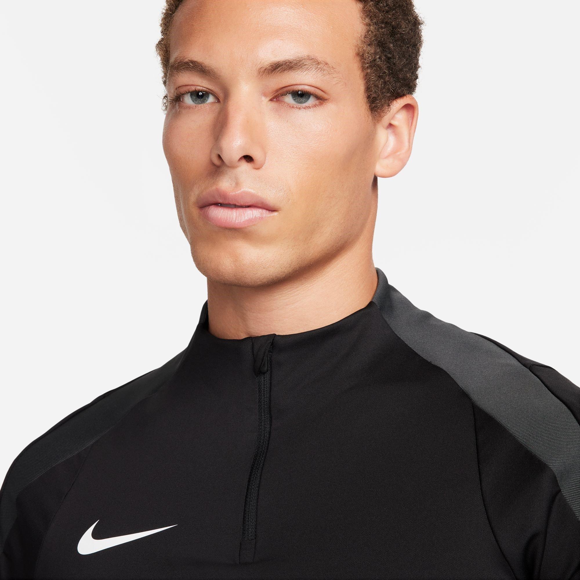 Black/White - Nike - Strike 1/2-Zip Drill Top Mens - 3