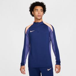 Nike Strike Mens Dri FIT 1 2 Zip Global Football Top