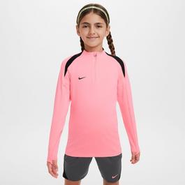 Nike Dri FIT Strike 24 Drill Top Big KidsSoccer Long Sleeve (Stock)