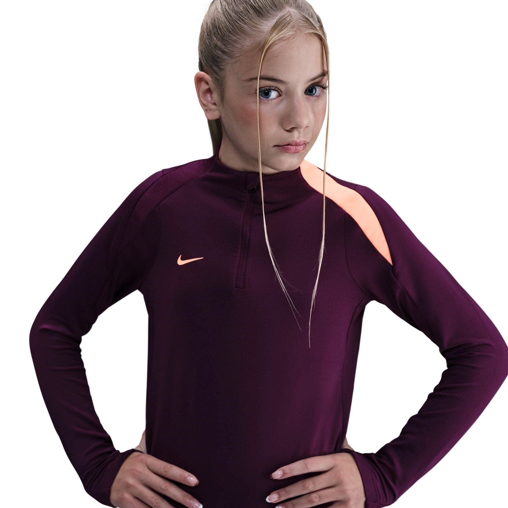Nike Boys Strike Drill Top Juniors - Bordeaux - 11-12 (L)