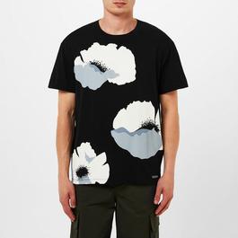 Valentino Flower Portrait T Shirt