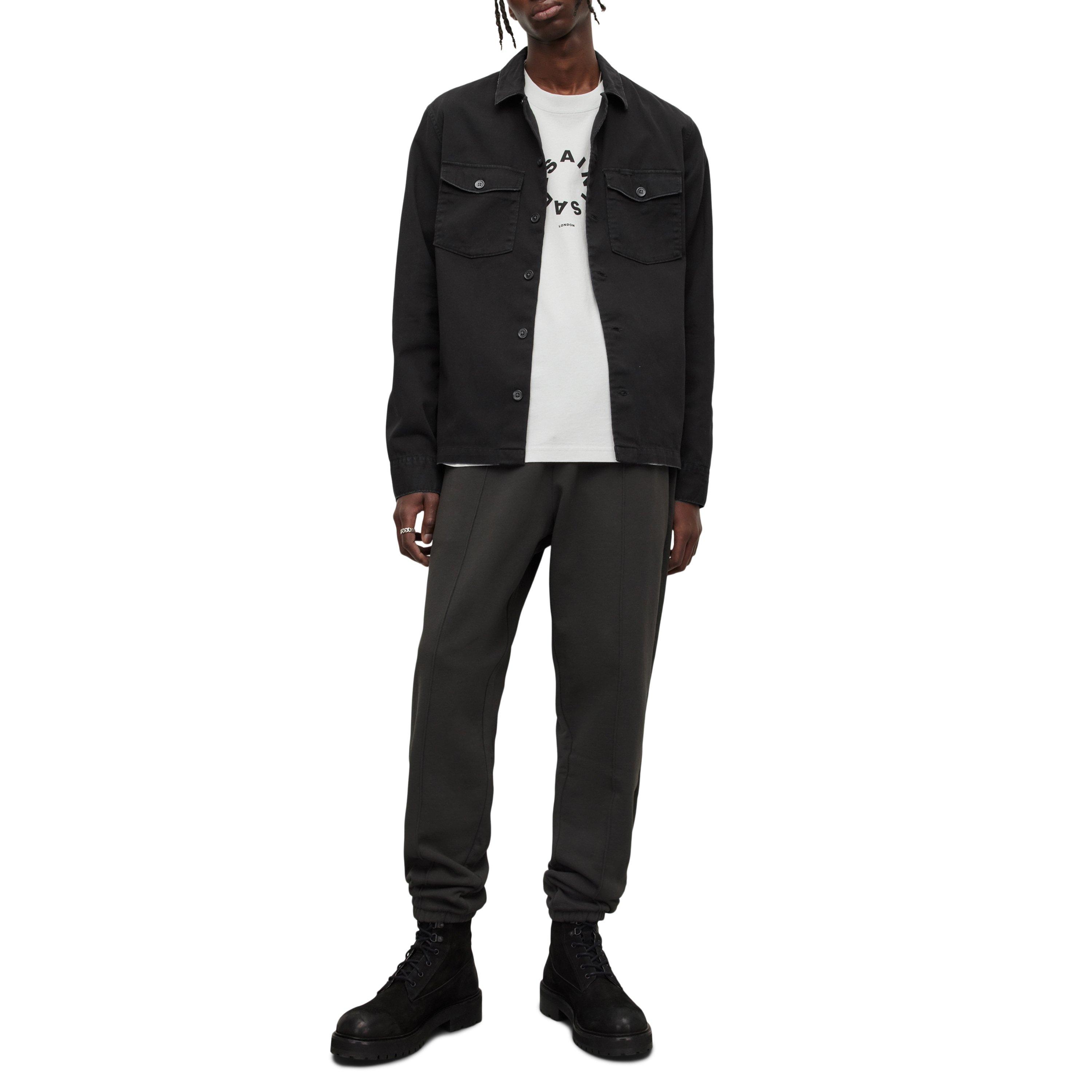 Black - AllSaints - Spotter Long Sleeve Shirt - 3