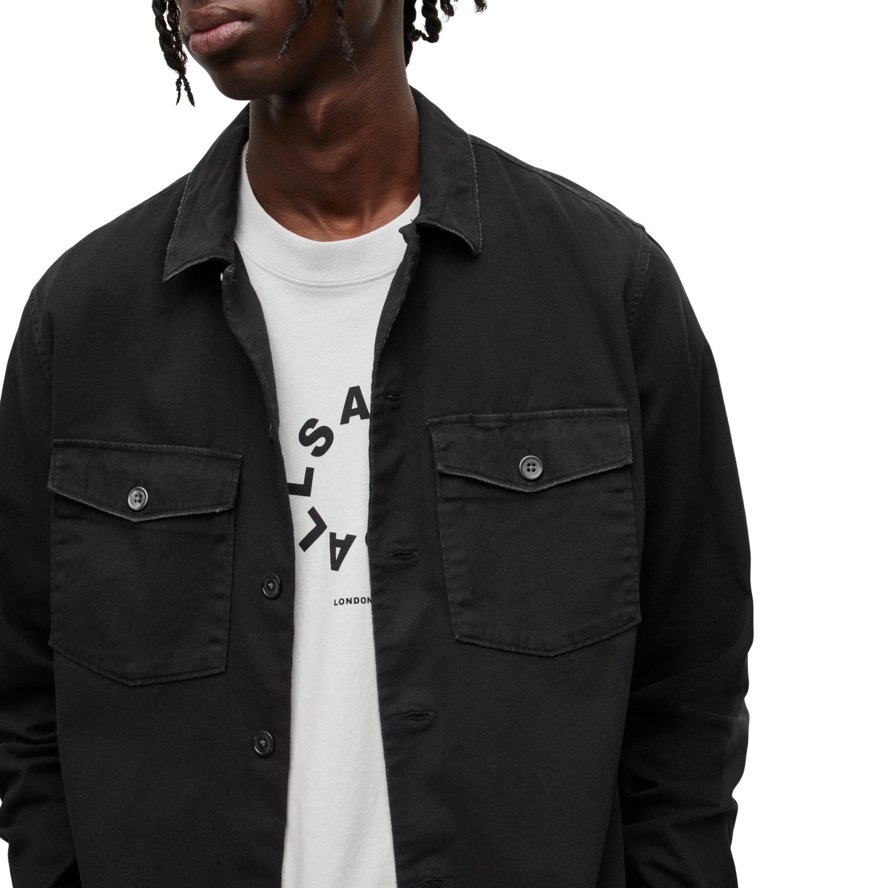 Black - AllSaints - Spotter Long Sleeve Shirt - 5