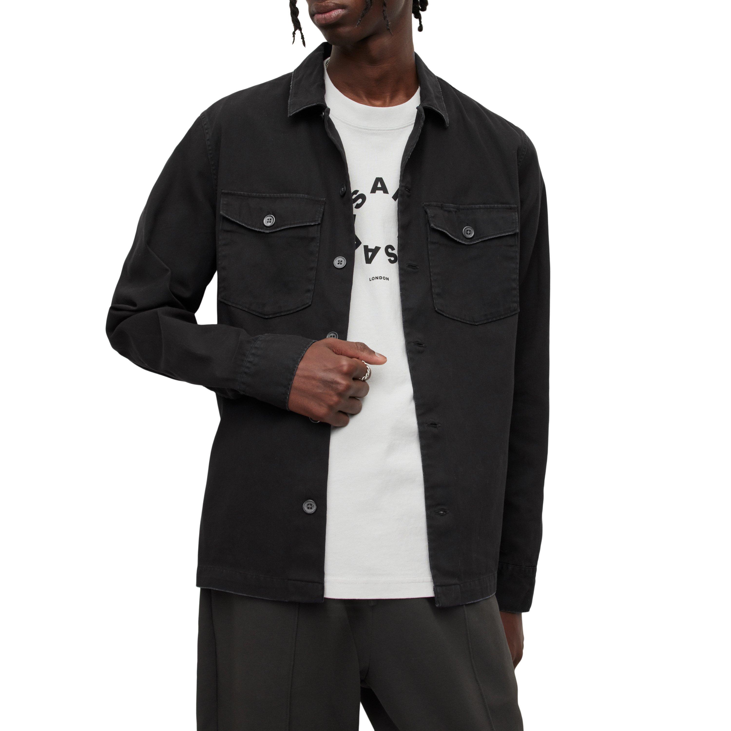 Black - AllSaints - Spotter Long Sleeve Shirt - 6