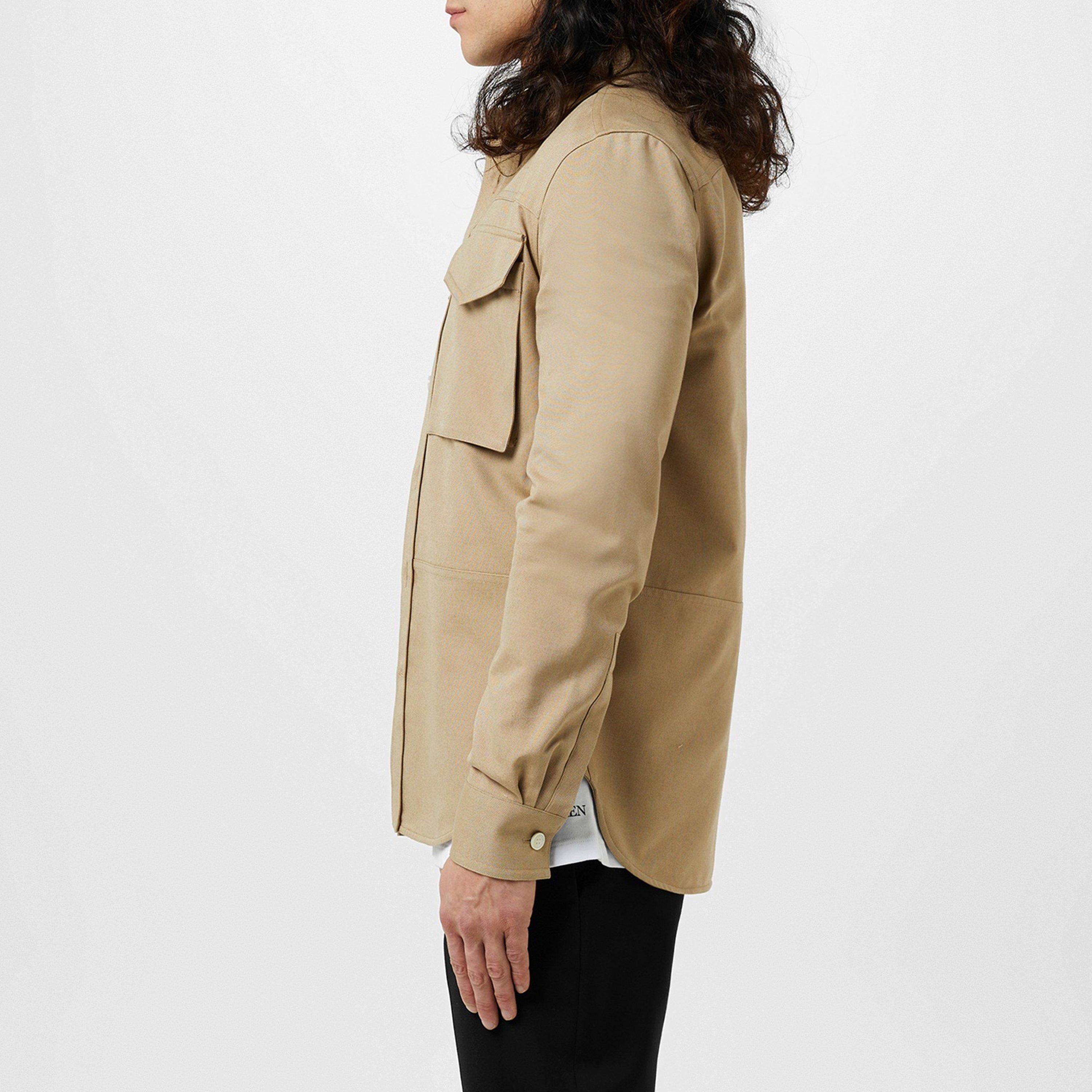 Beige - Alexander McQueen - Military Pocket Shirt - 3