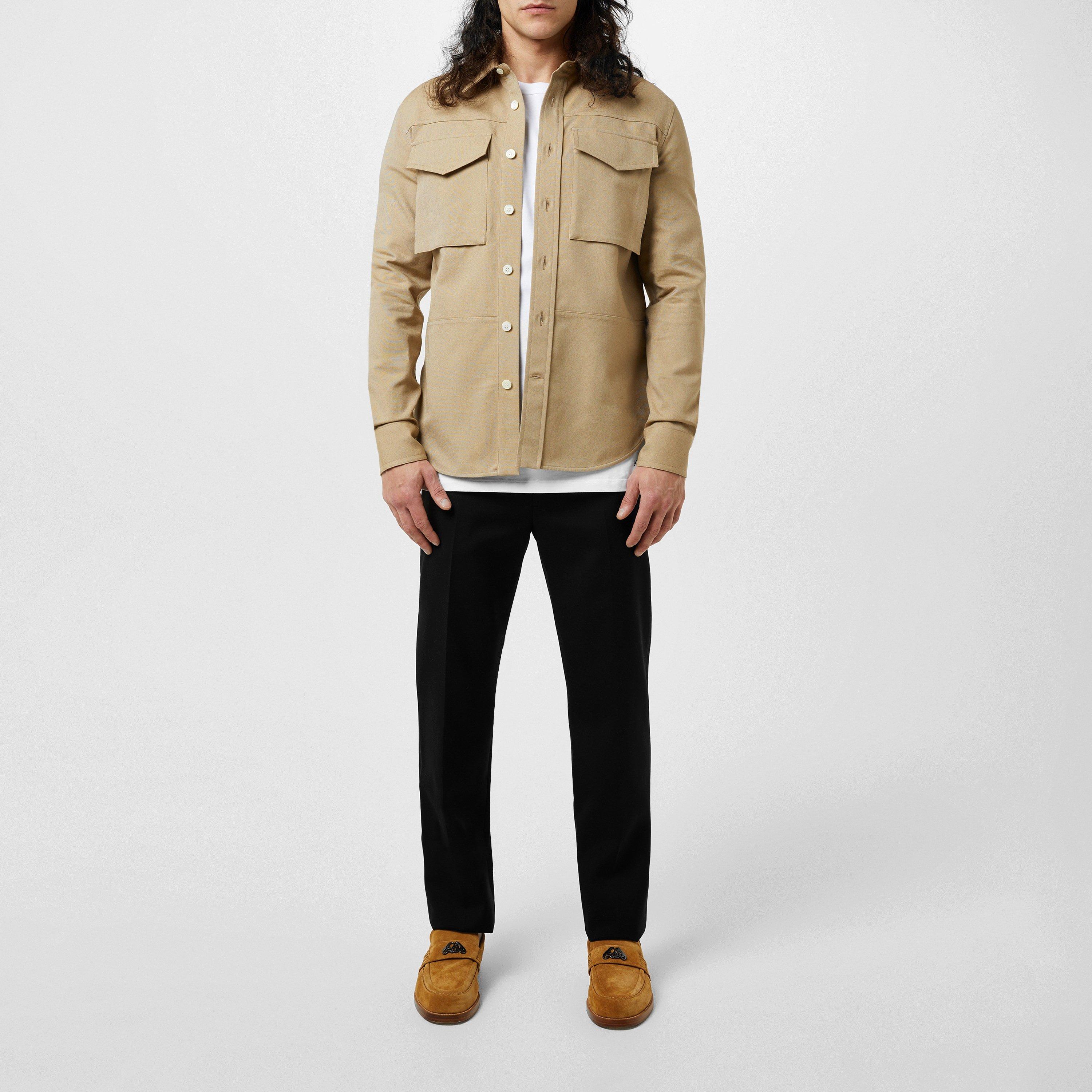 Beige - Alexander McQueen - Military Pocket Shirt - 4