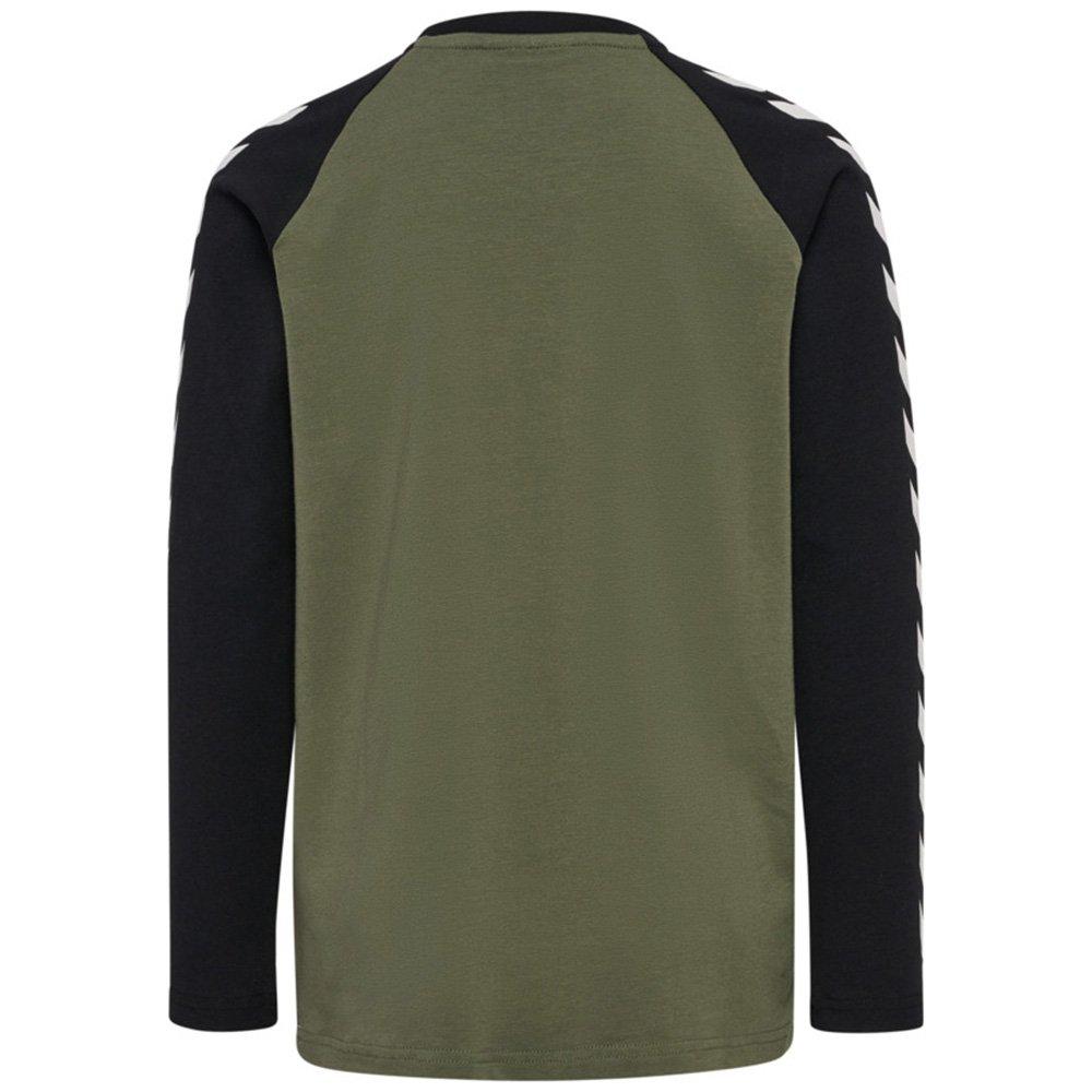 Stoffig Olijf - Hummel - Kids' Long-Sleeve T-Shirt - 2