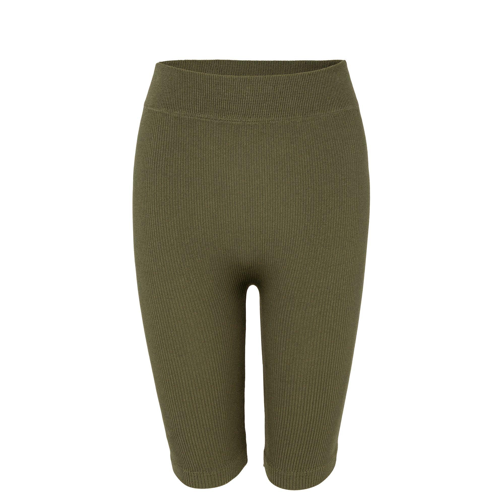 Khaki - Miso - Cycling Shorts Womens - 5