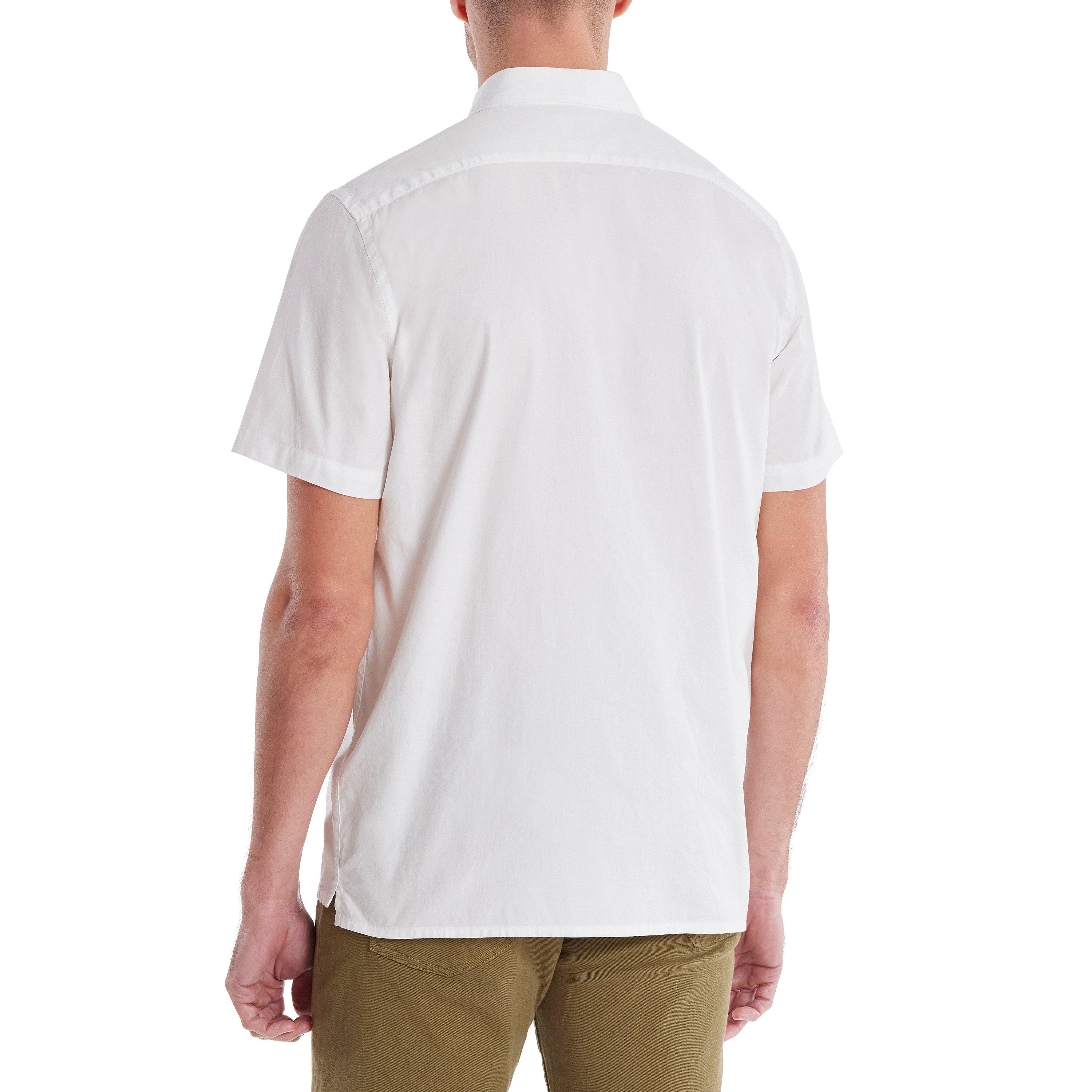 White 01 - PS Paul Smith - Short Sleeve Zebra Shirt - 3